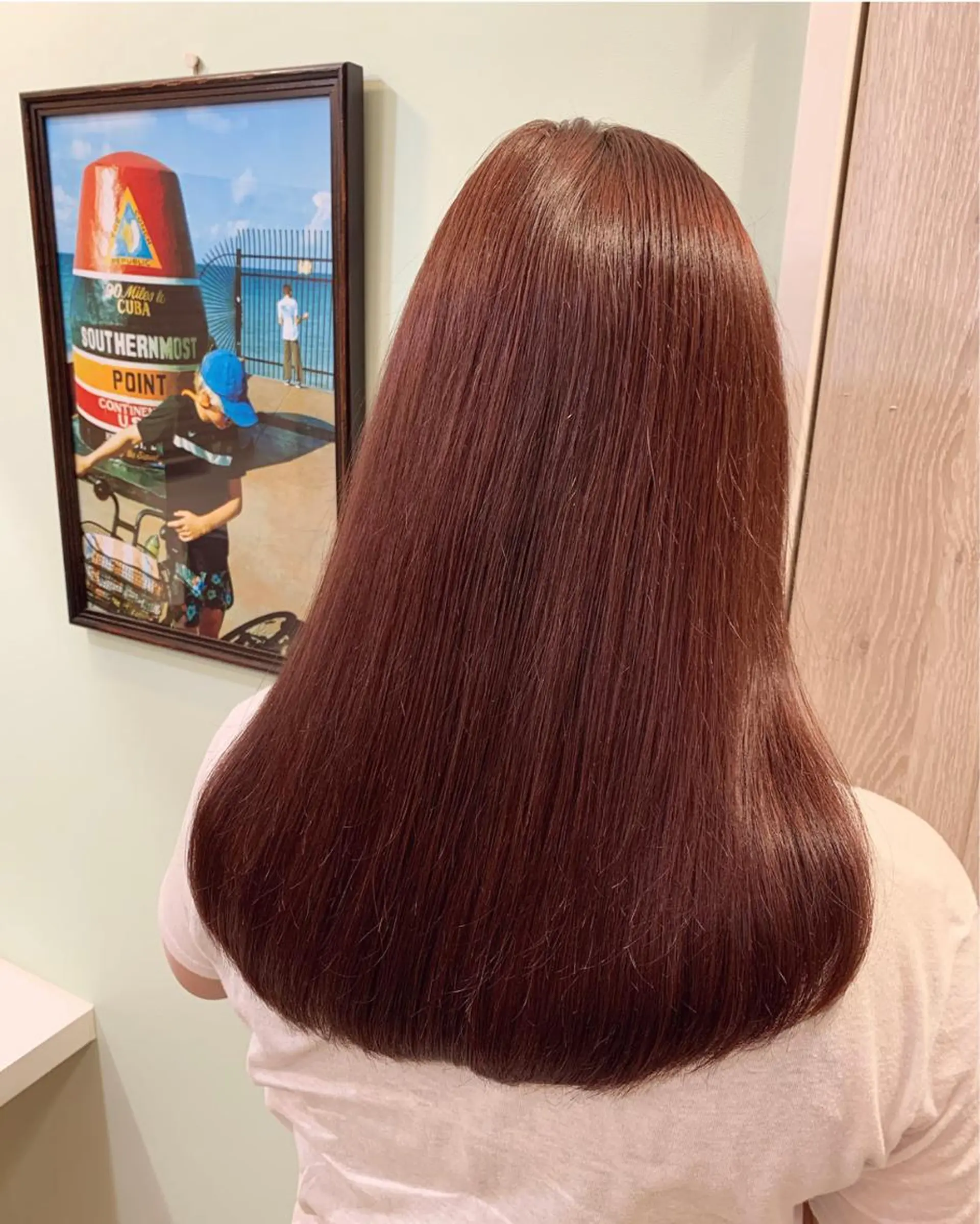 セミロング カラー ブリーチ ラベンダーカラー ラベンダーピンク ブリーチなしカラー ピンクカラー エクステ　ユノキ リョウタのヘアスタイル