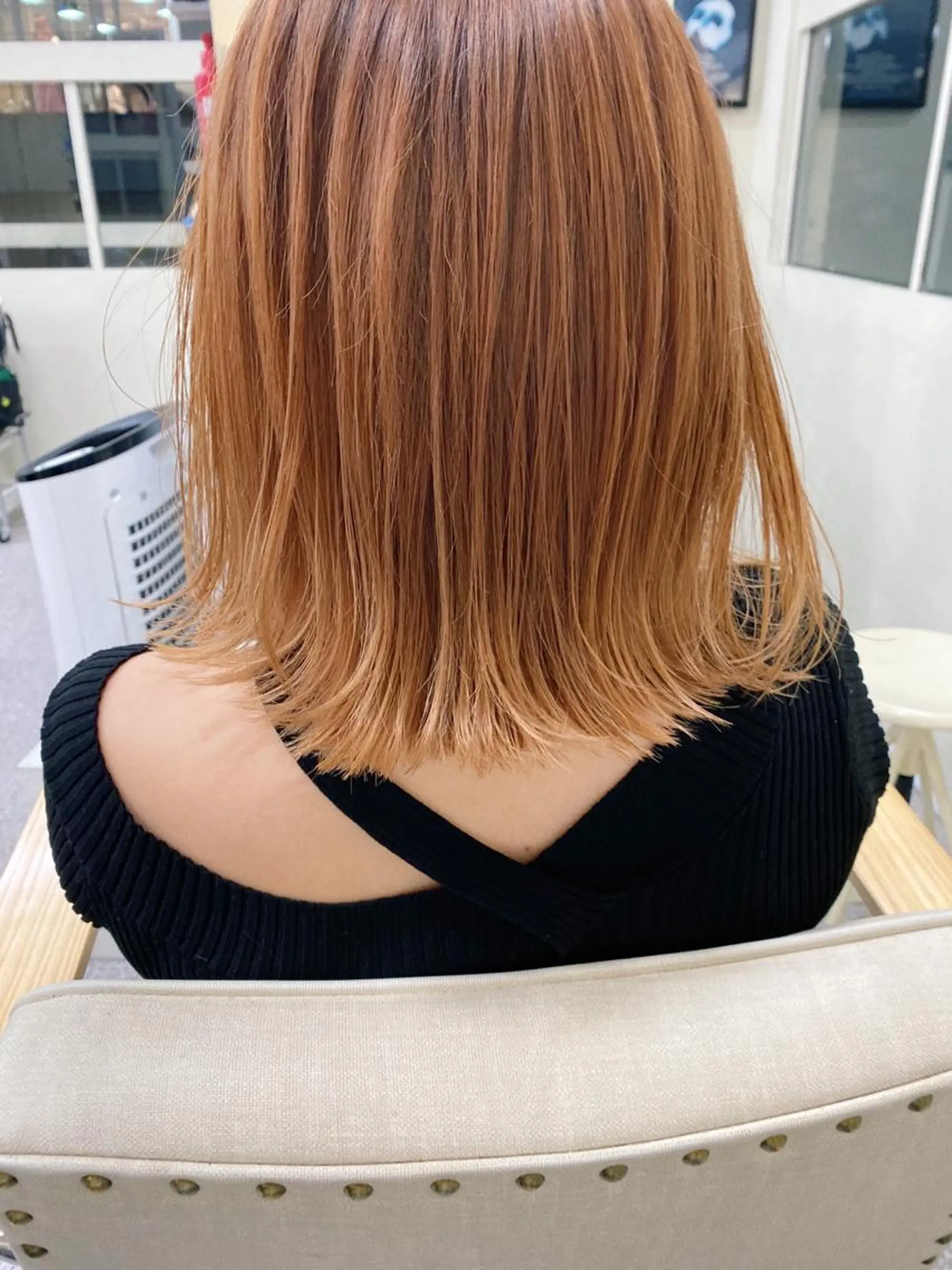 ショート カラー レイヤーウルフ エクステ磯部のヘアスタイル