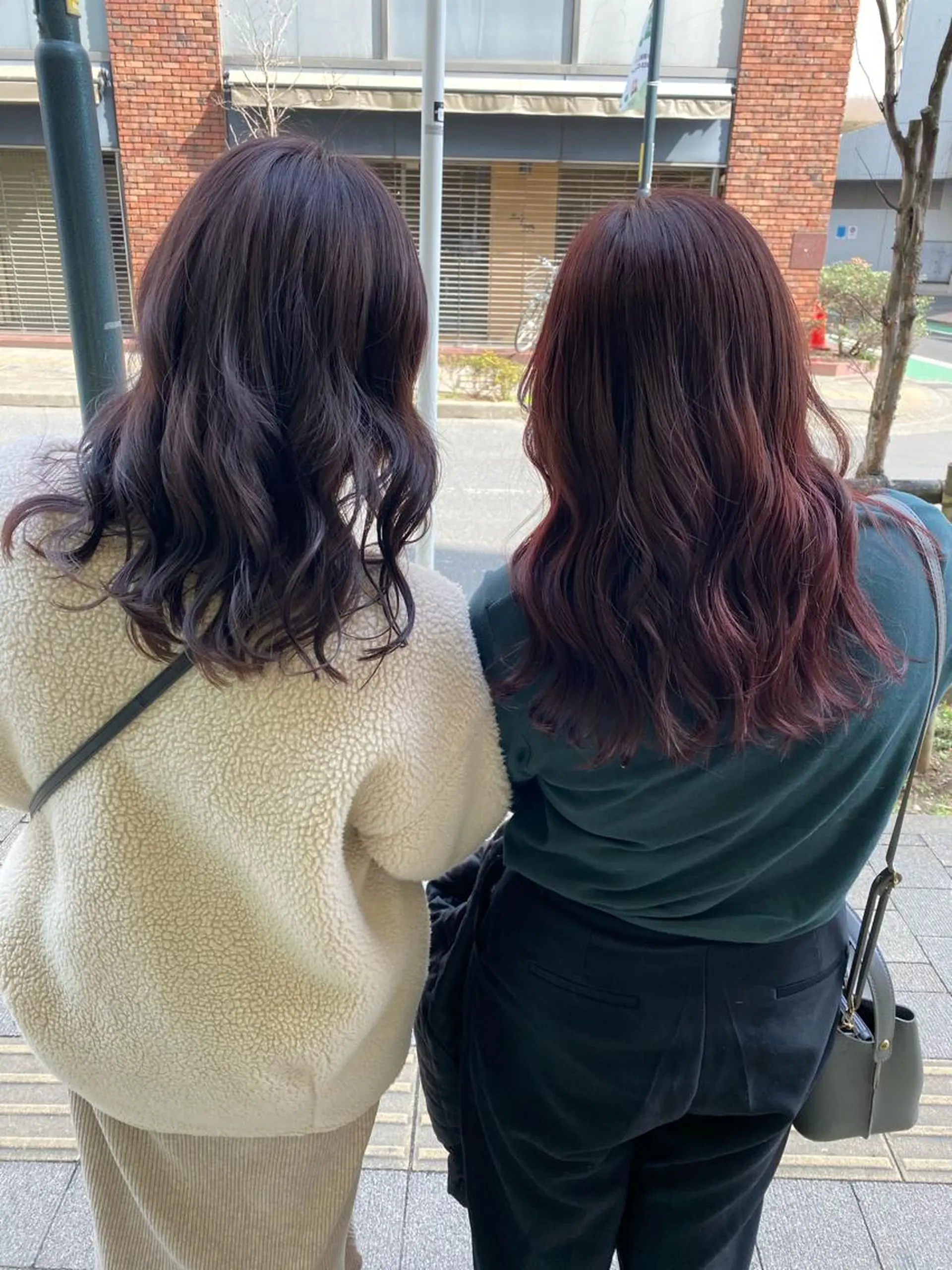 ミディアム カラー カット ヘアカラー トリートメント 韓国風デザイン 💐MIZUKI💐のヘアスタイル