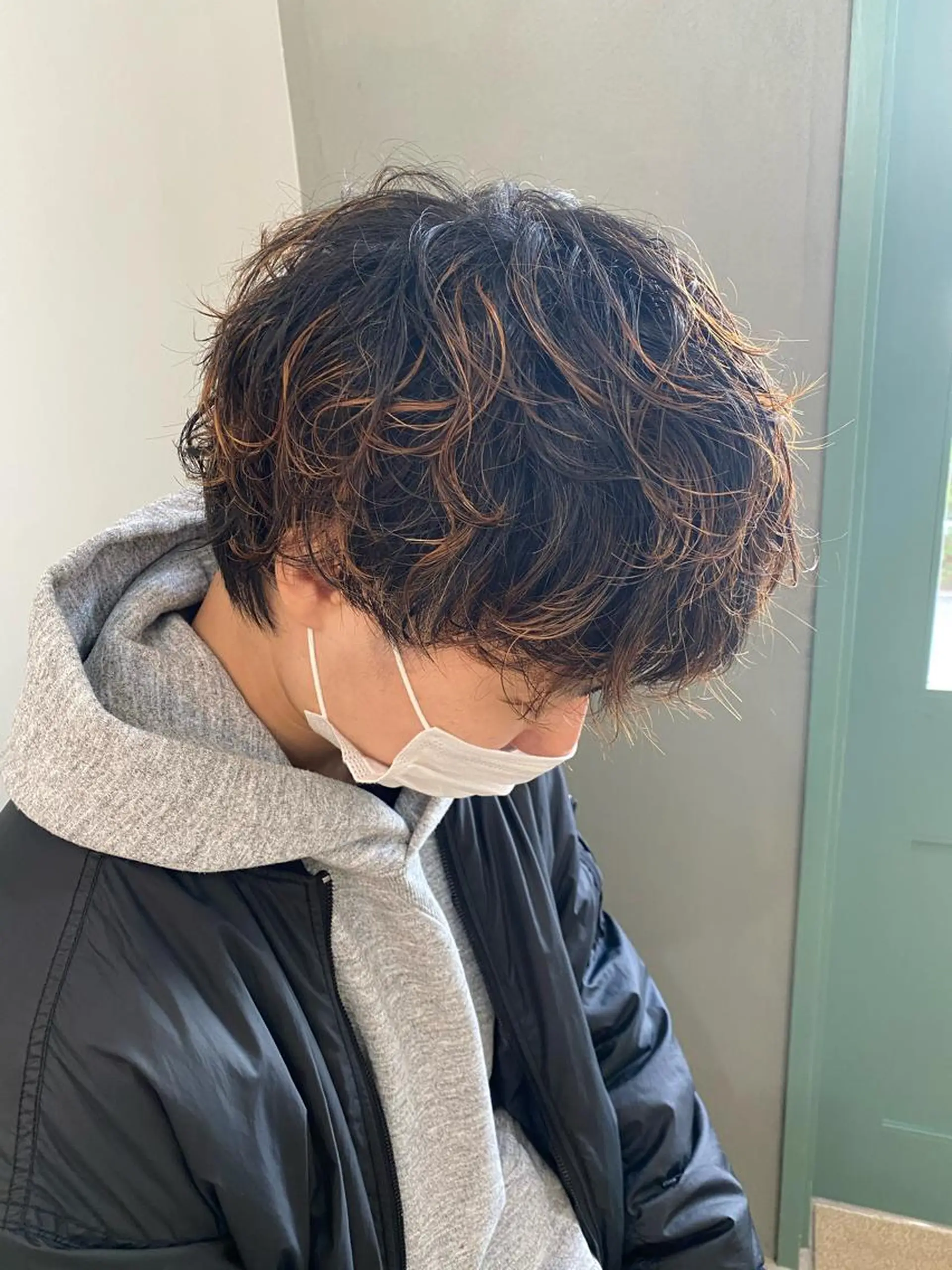 パーマ コタ コットのヘアスタイル