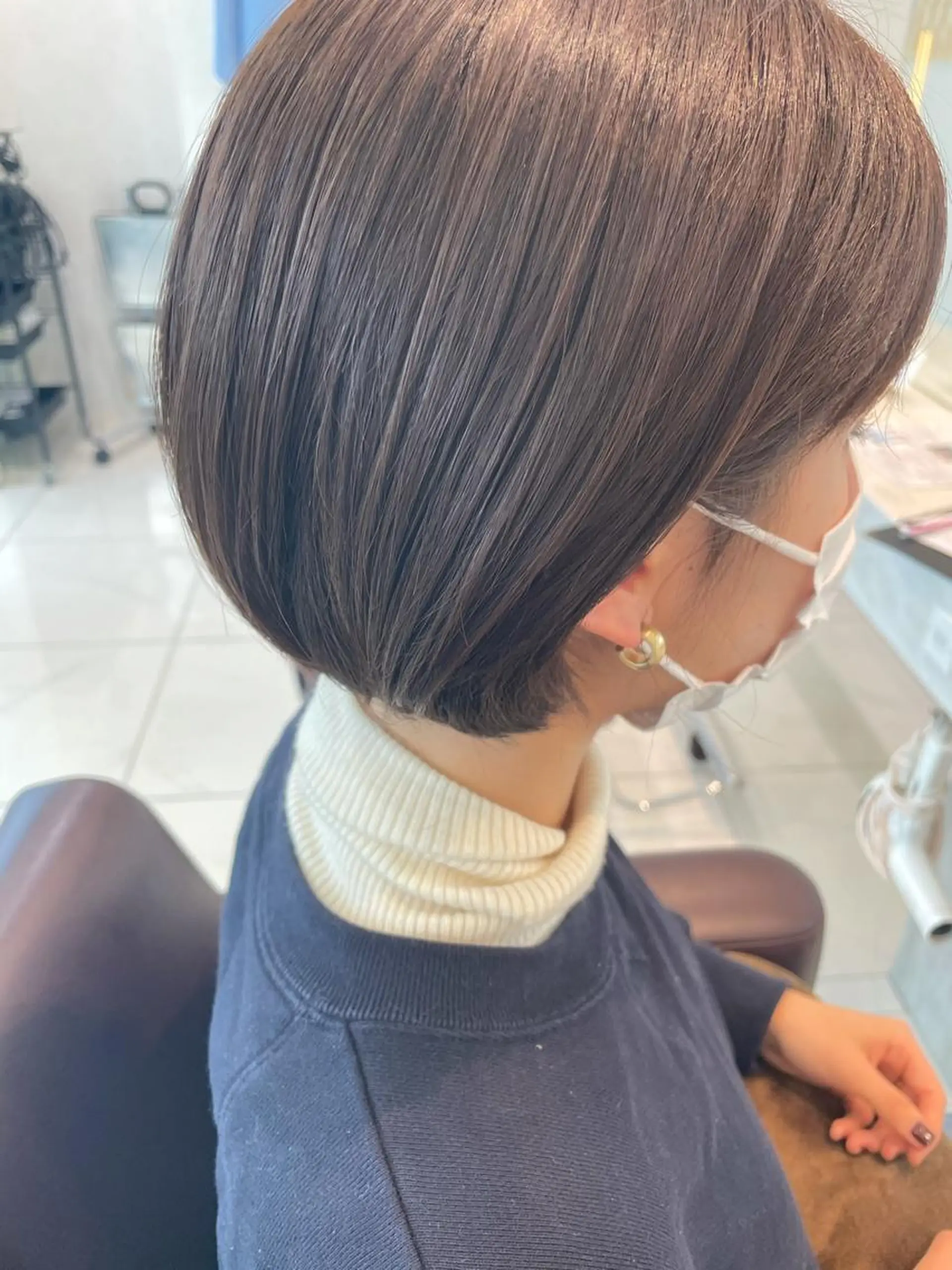 ショート カット ヘアセット crop es 茅ヶ崎所属・ヘアセット/髪質改善 🌿 長 若奈のヘアスタイル