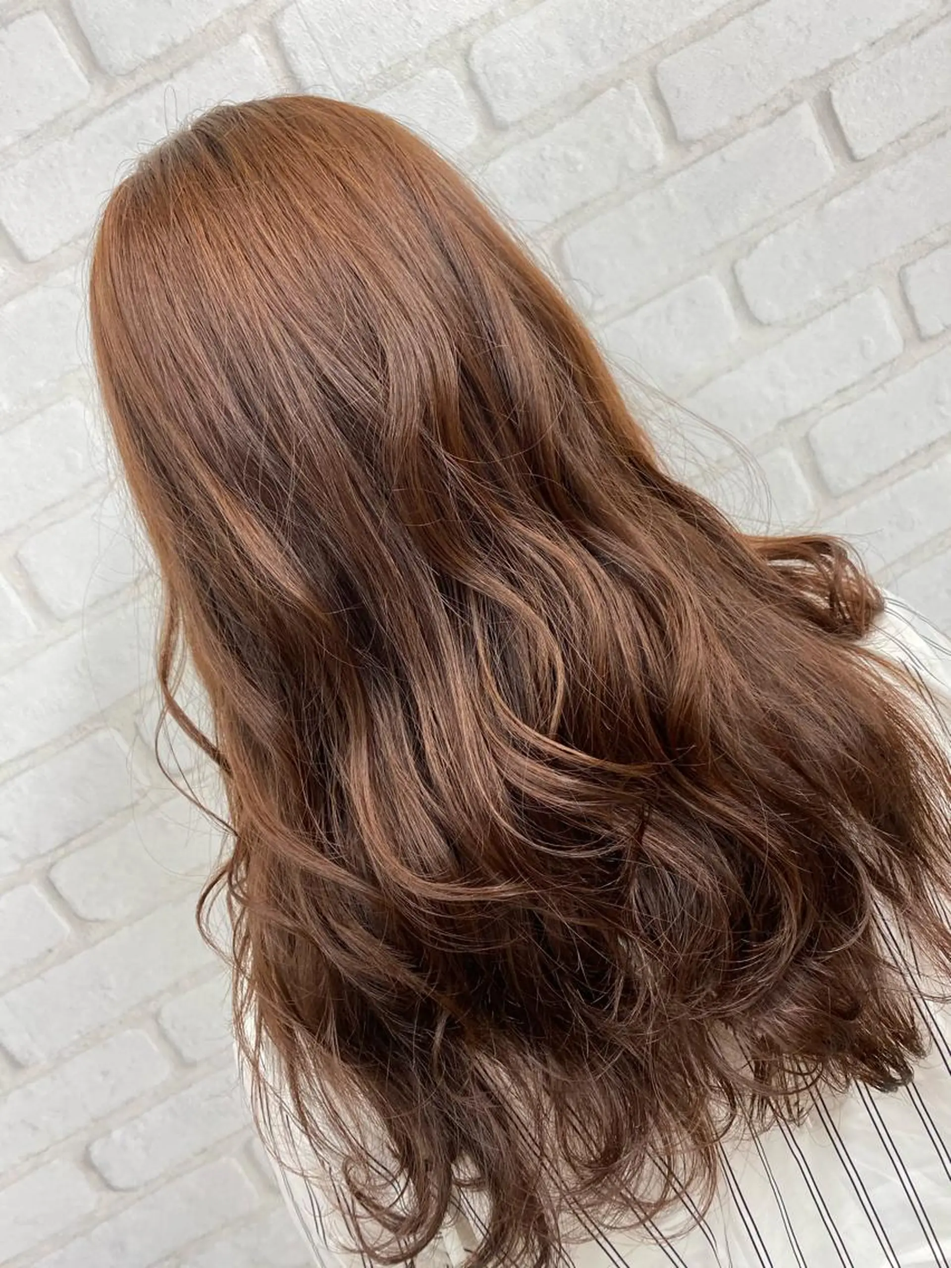 ロング カラー peg.hair所属・ブリーチカラー🫧 森　凪沙のヘアスタイル