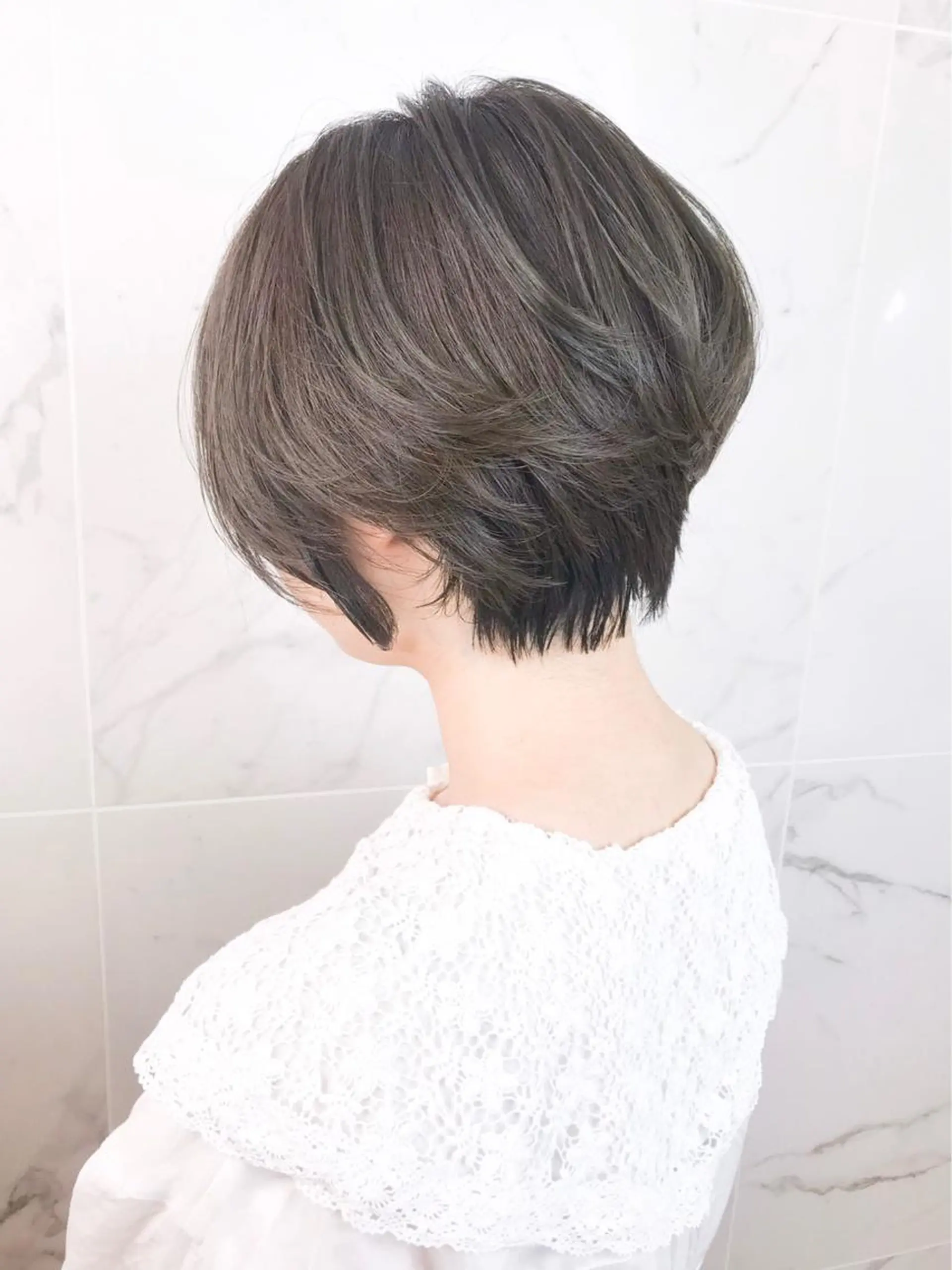 ショート 髪質改善IENA店長 小泉拓のヘアスタイル