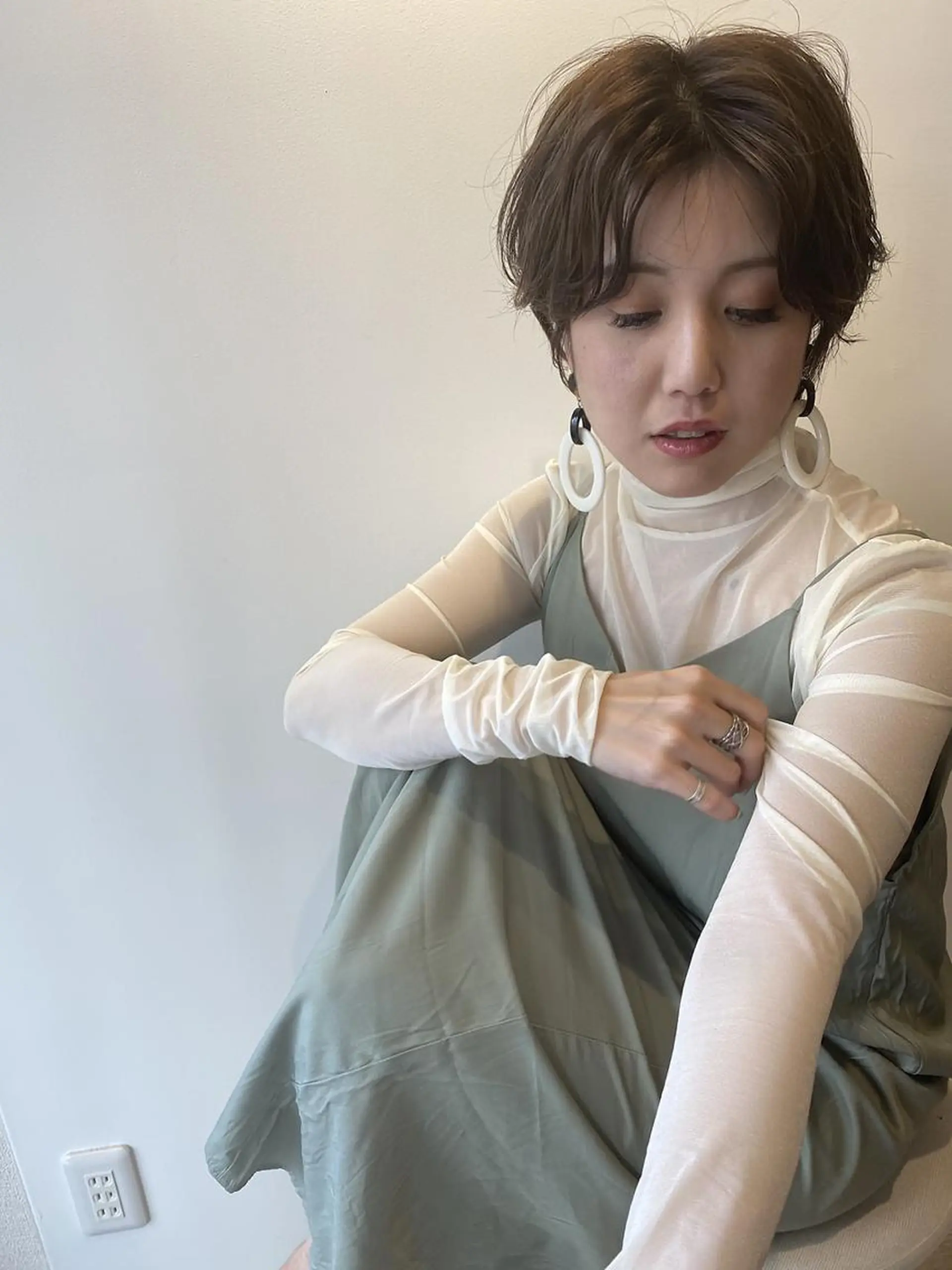 ショート 柳下 涼のヘアスタイル