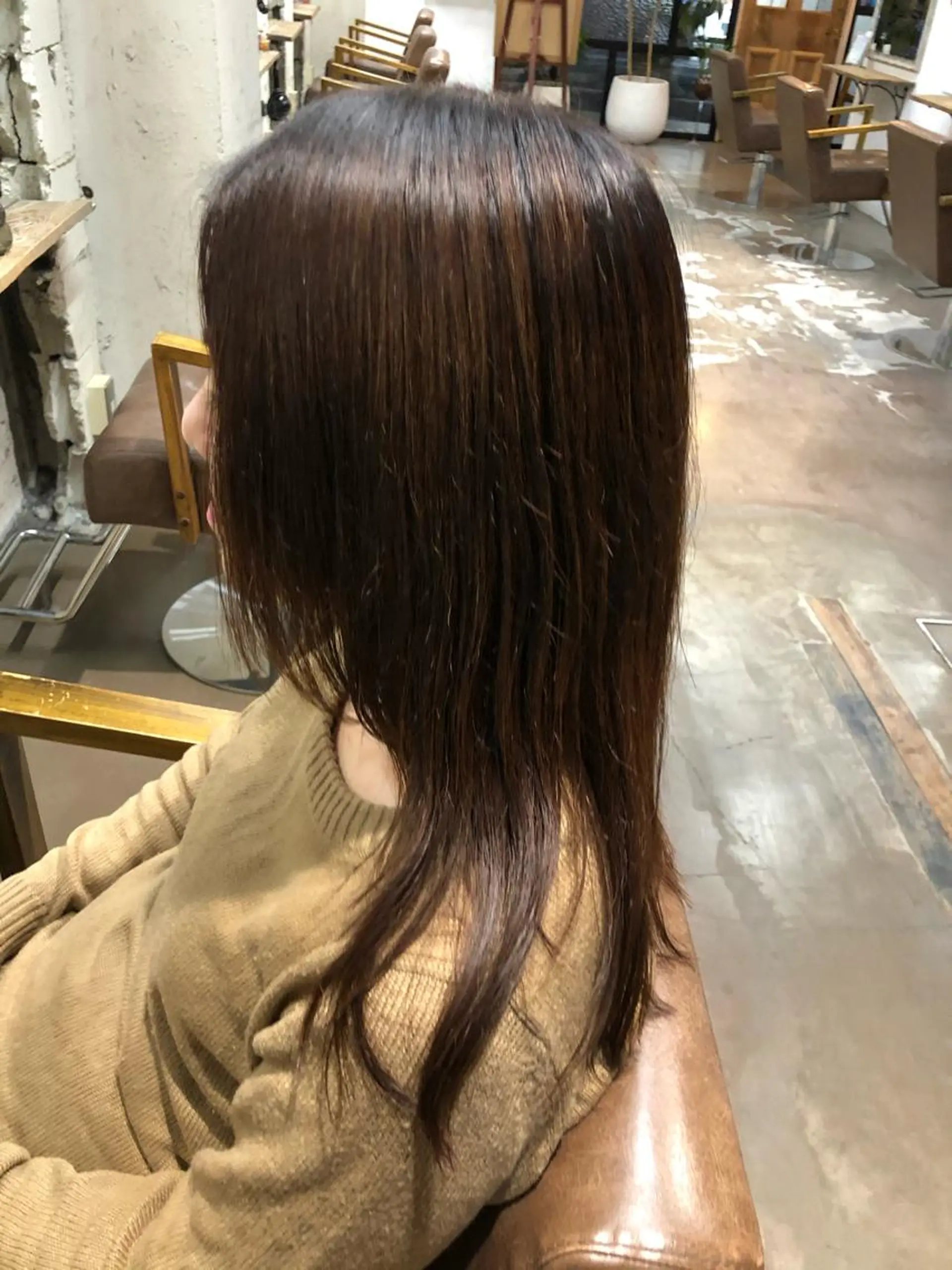 ロング ロングレイヤー レイヤーカット ロング 桐原 竜也のヘアスタイル