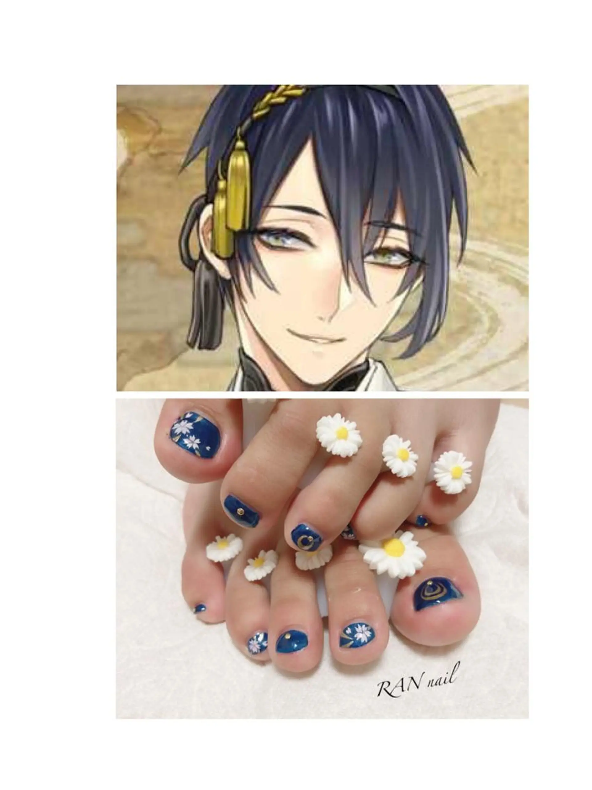 ネイル アートネイル 桜ネイル フットネイル ハンドネイル フットネイル RAN nail 〜ランネイル〜所属・RAN nailのネイルデザイン