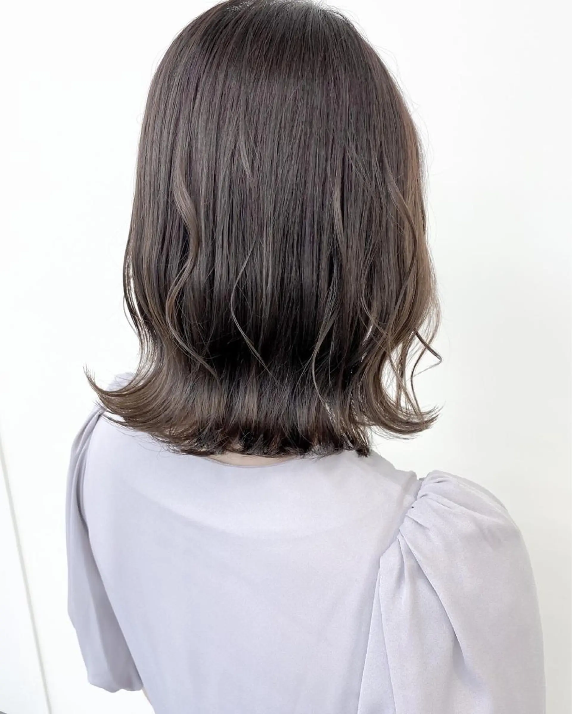 ミディアム カラー ベージュカラー 透明感カラー オリーブベージュ カット ヘアカラー トリートメント Meena by urban所属・丹羽 隼人 /韓国ヘア🇰🇷のヘアスタイル