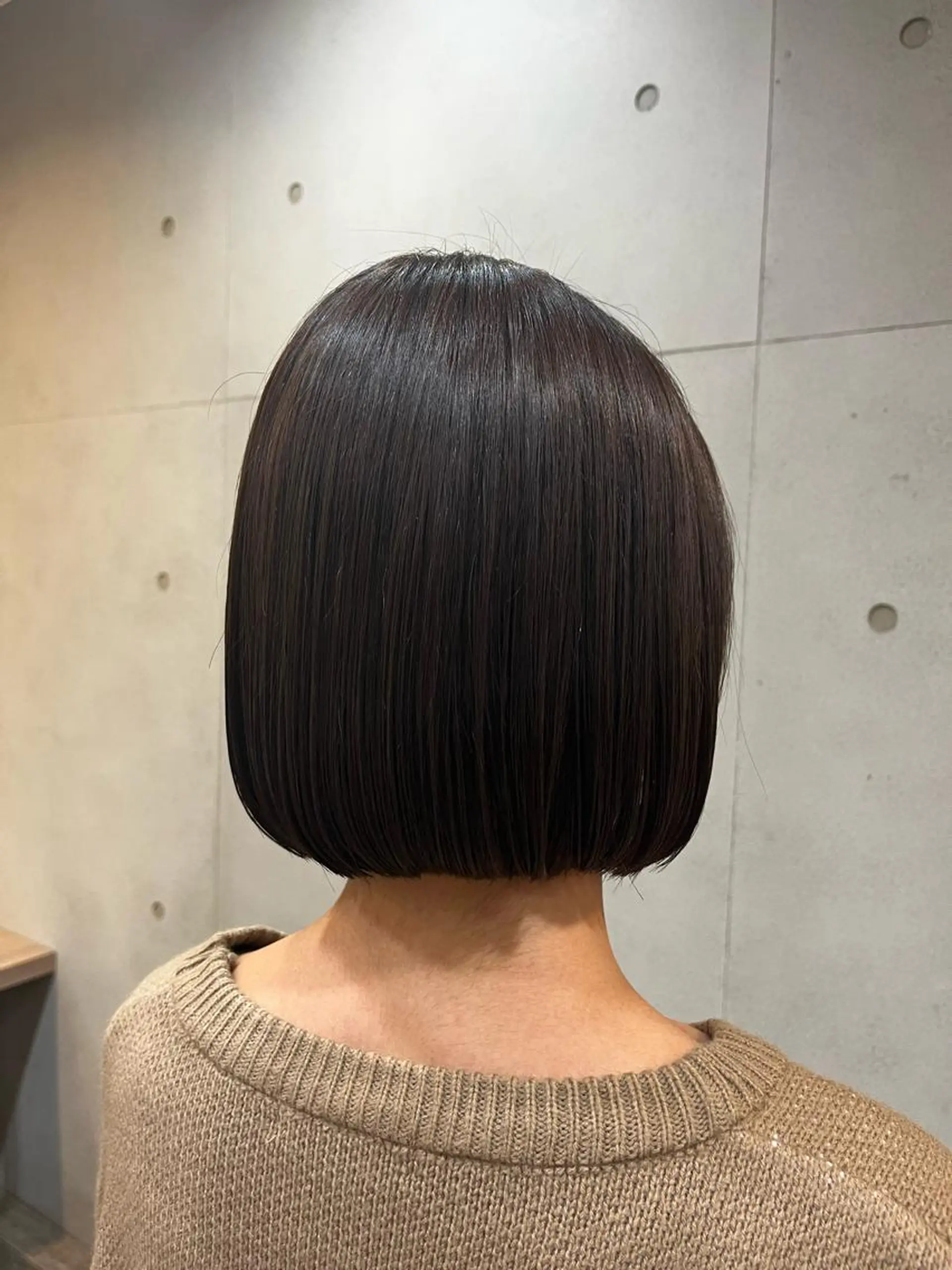 ミディアム アッシュ sharon所属・おせ ちさとのヘアスタイル