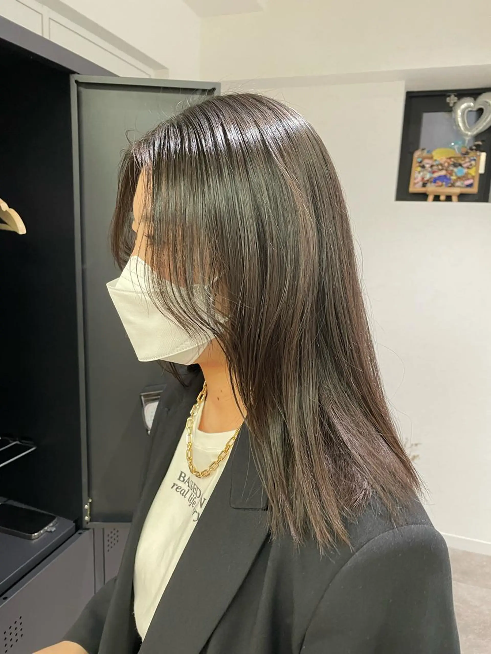 セミロング ブリーチ/ハイトーン 🌏💊RAINEのヘアスタイル