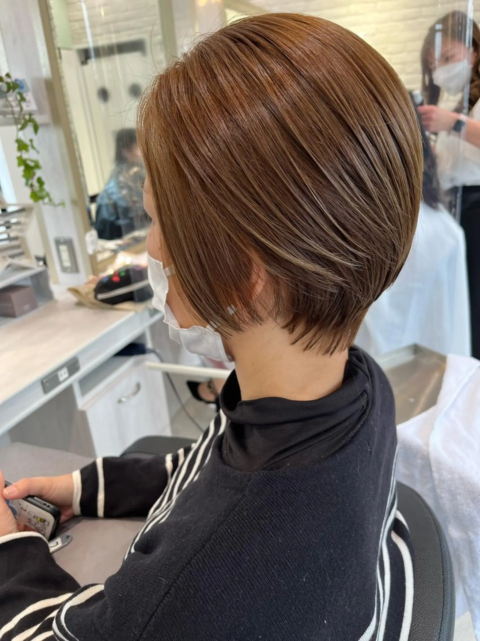 ショート カラー イルミナカラー 🥇メンズ特化 伊東輝のヘアスタイル