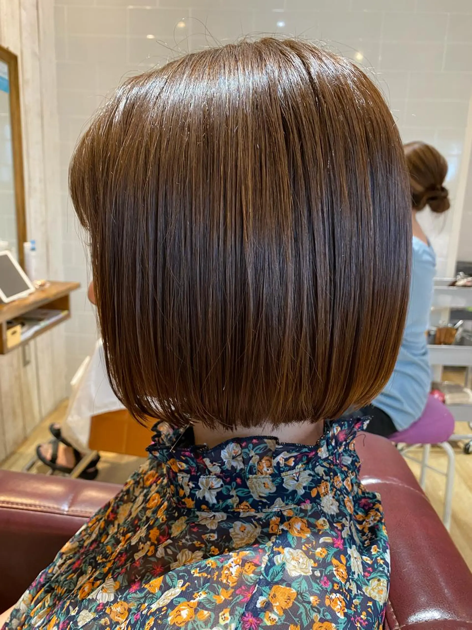 ショート カット ヘアカラー トリートメント ヘッドスパ ICON所属・艶美髪マスター 店長✂︎YUKKEのヘアスタイル
