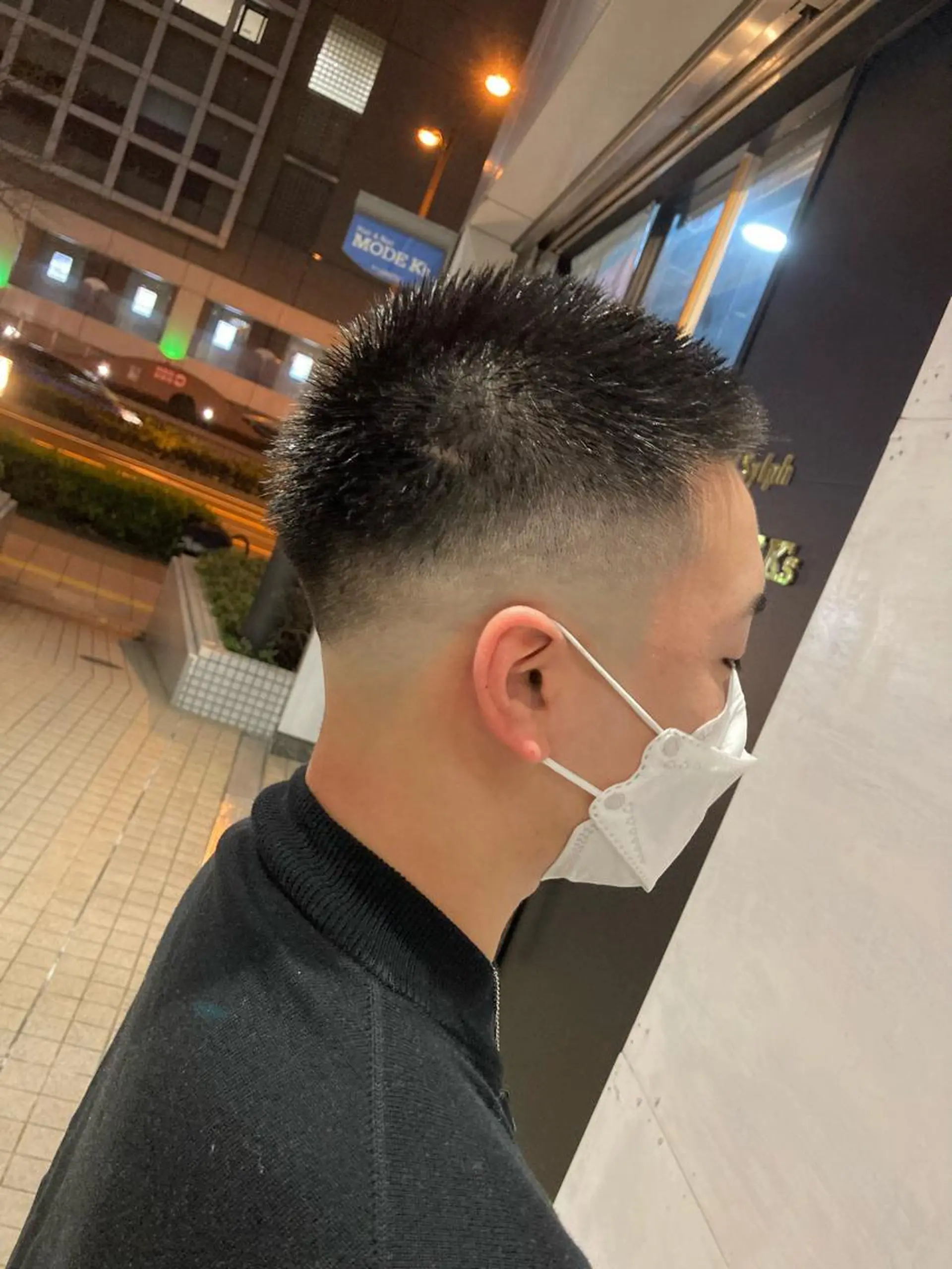メンズ フェードカット スキンフェード カット SHAFT Ieiriのヘアスタイル