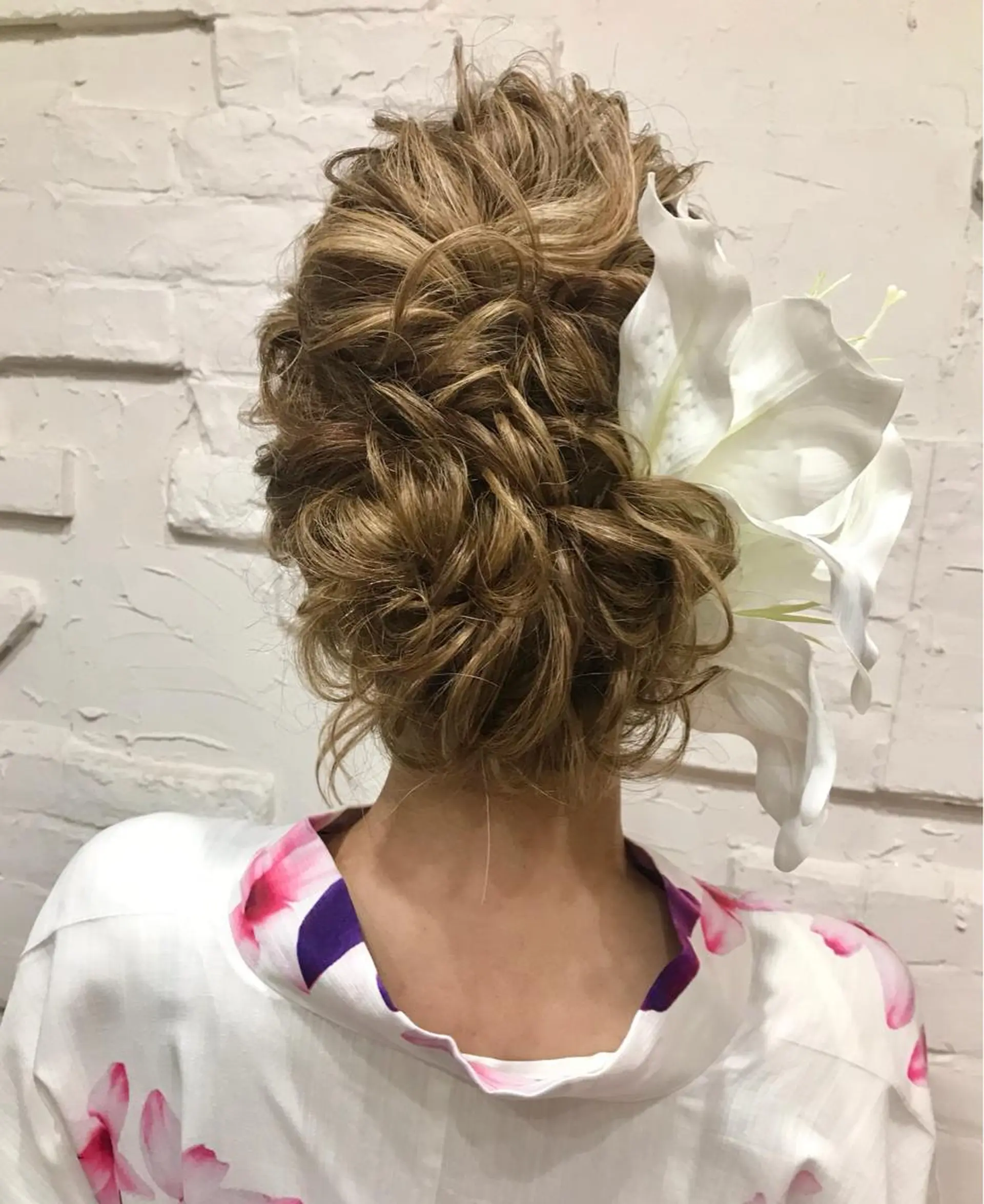 ロング 着付け まつパ・ヘアセット ♡Chinami♡のマツエク・マツパデザイン