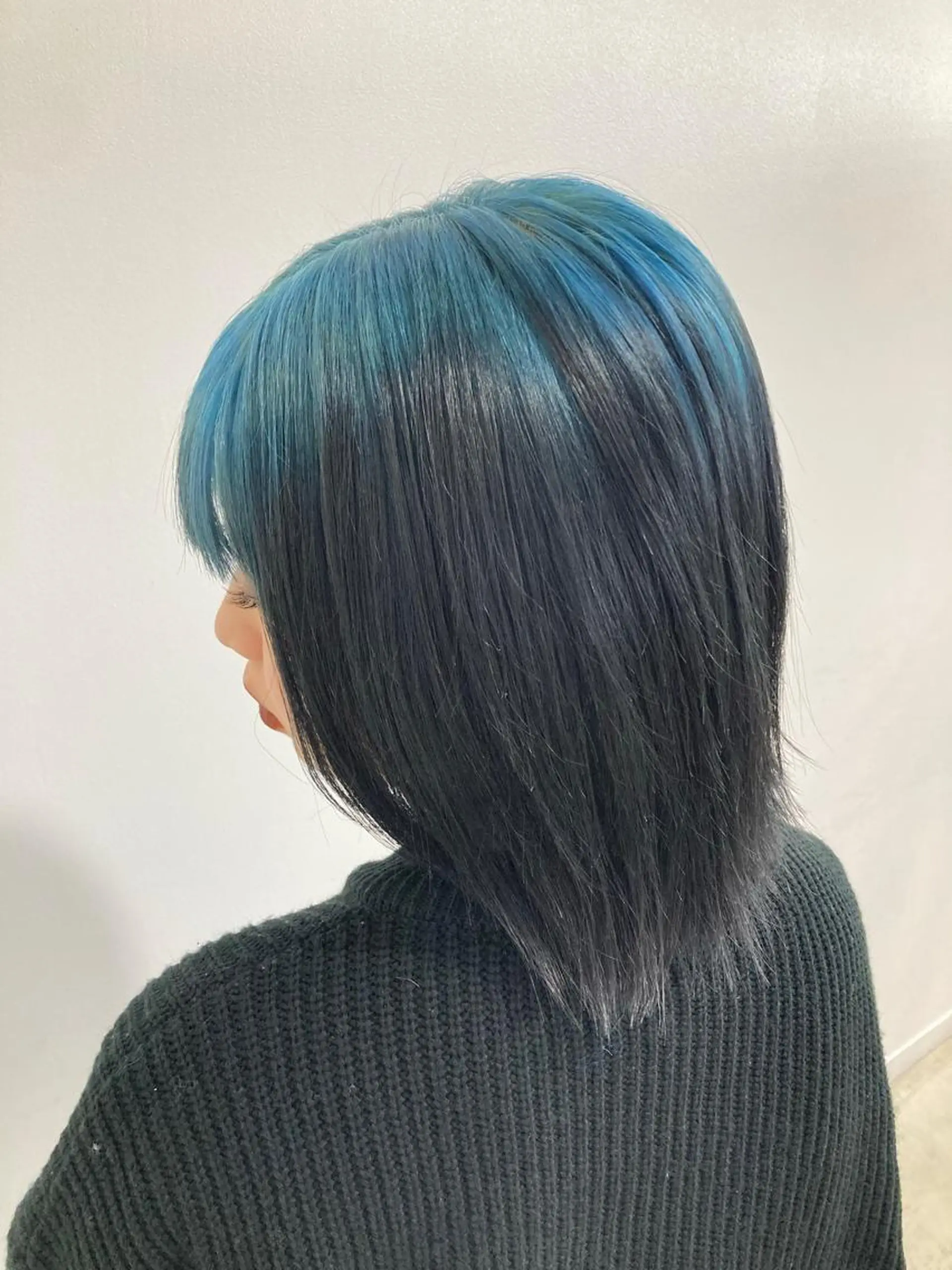 ミディアム カット ヘアカラー トリートメント MiRI💜地毛級 エクステ✖似合わせ技のヘアスタイル