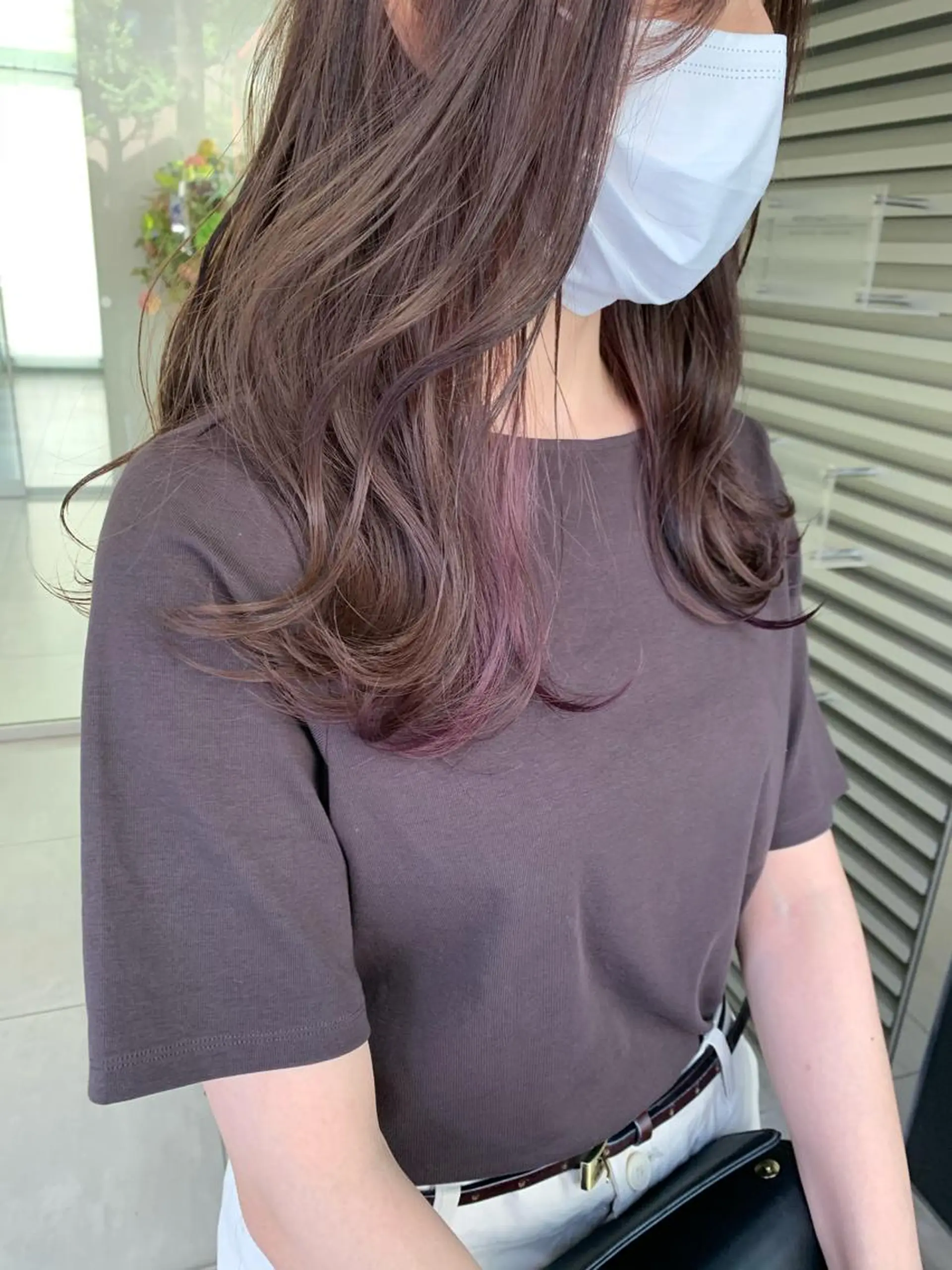 ミディアム カラー ひらやま りょういちのヘアスタイル