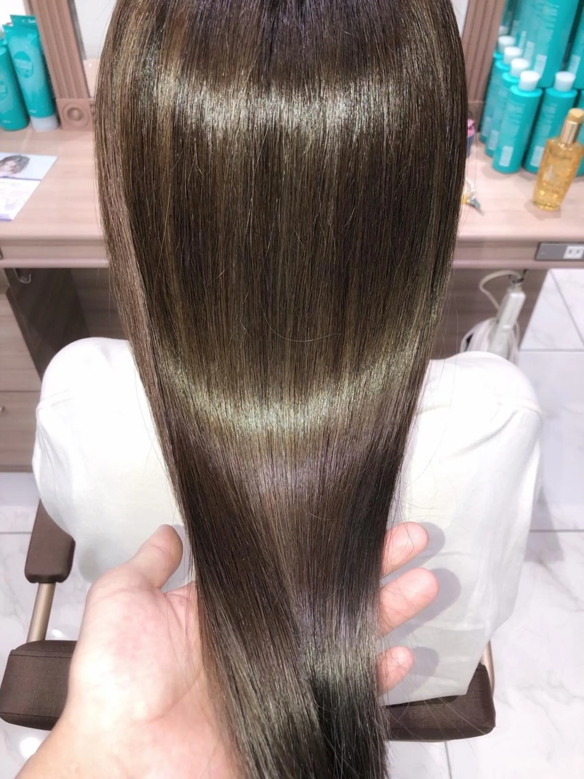ロング カラー 髪質改善 大人女性のショート ・ボブ✂︎沼尻典祥のヘアスタイル