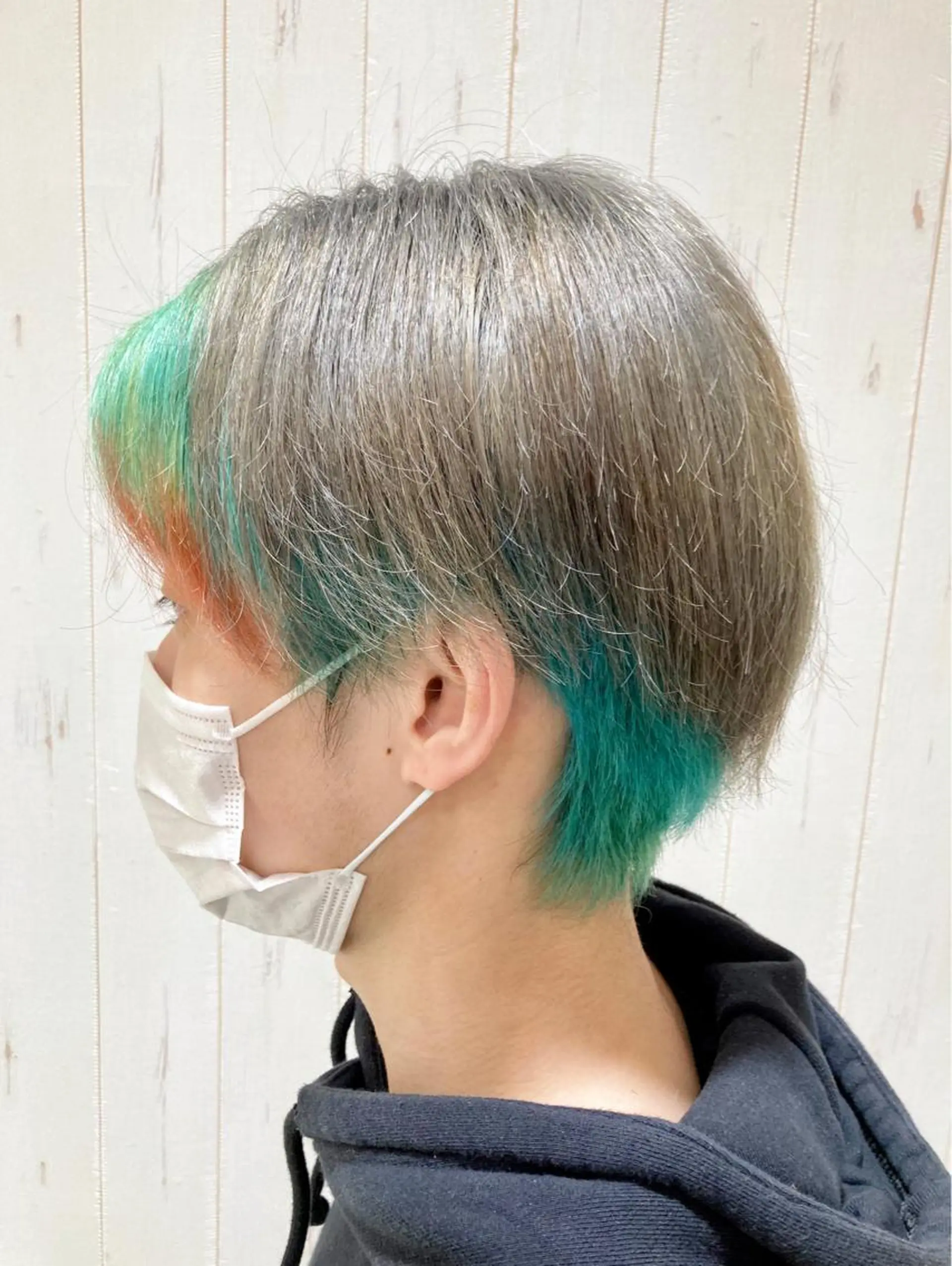メンズ カット ヘアカラー トリートメント 上野湧太 髪質改善/艶カラーのヘアスタイル