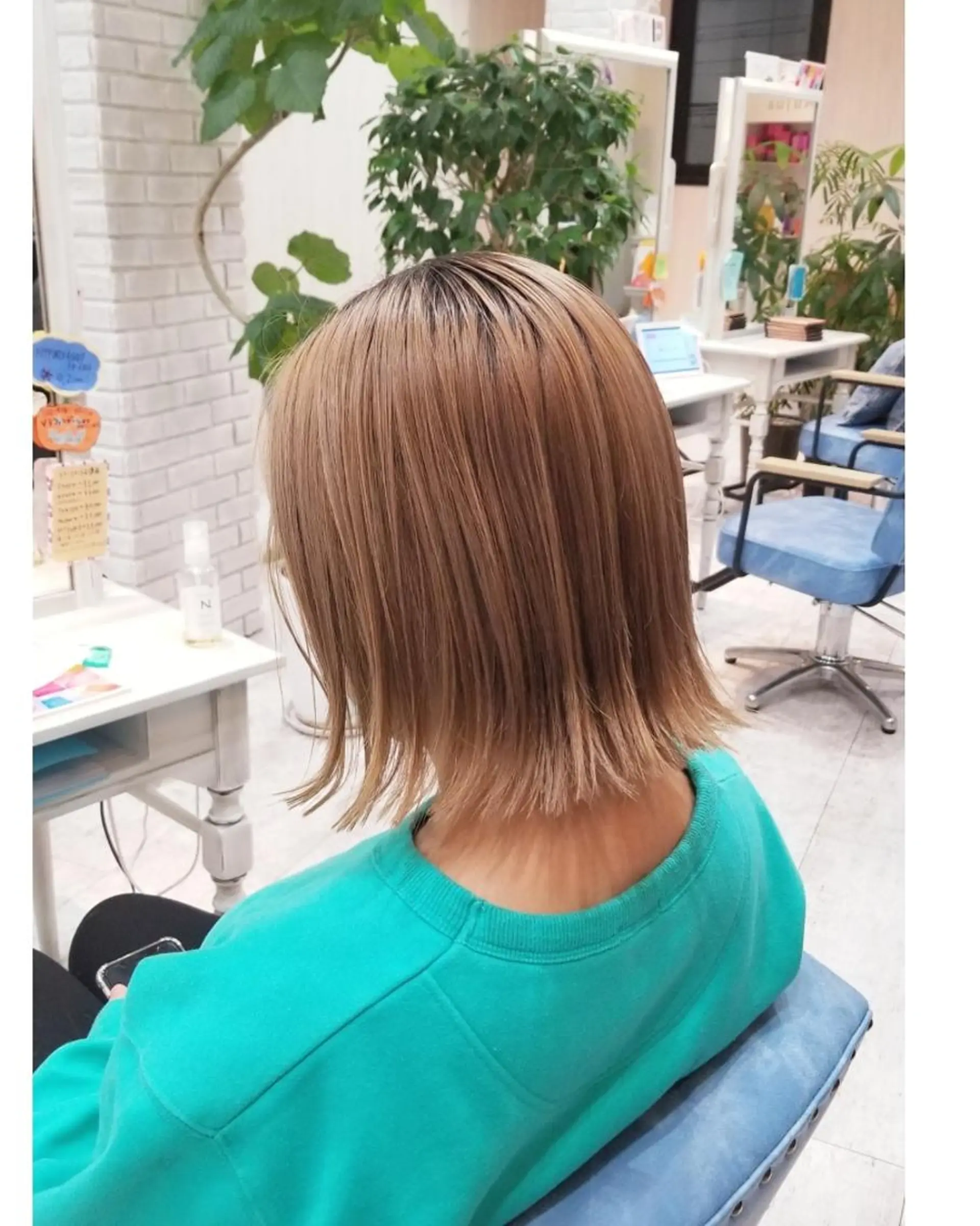 ショート 切りっぱなしボブ ボブ カット ✂韓国ヘア髪質改善 レイヤー代表西村功平のヘアスタイル