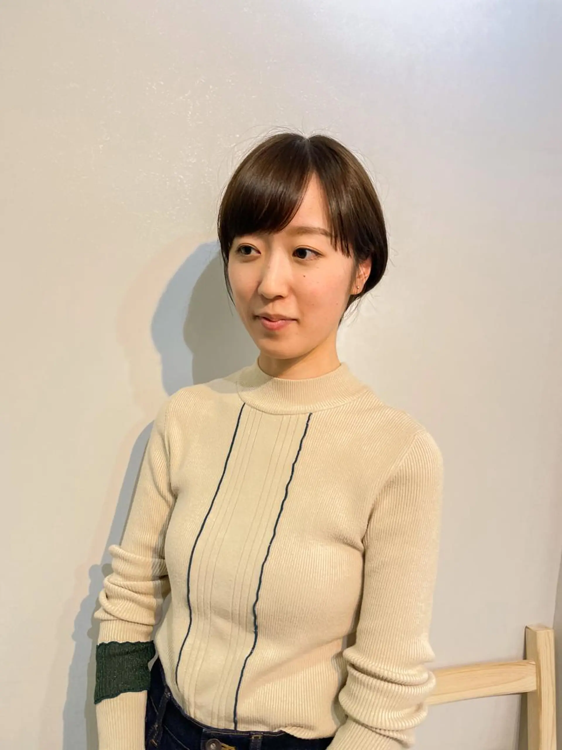 ショート カラー 丸みショート ショートヘア パーマ* 顔まわり似合わせのヘアスタイル