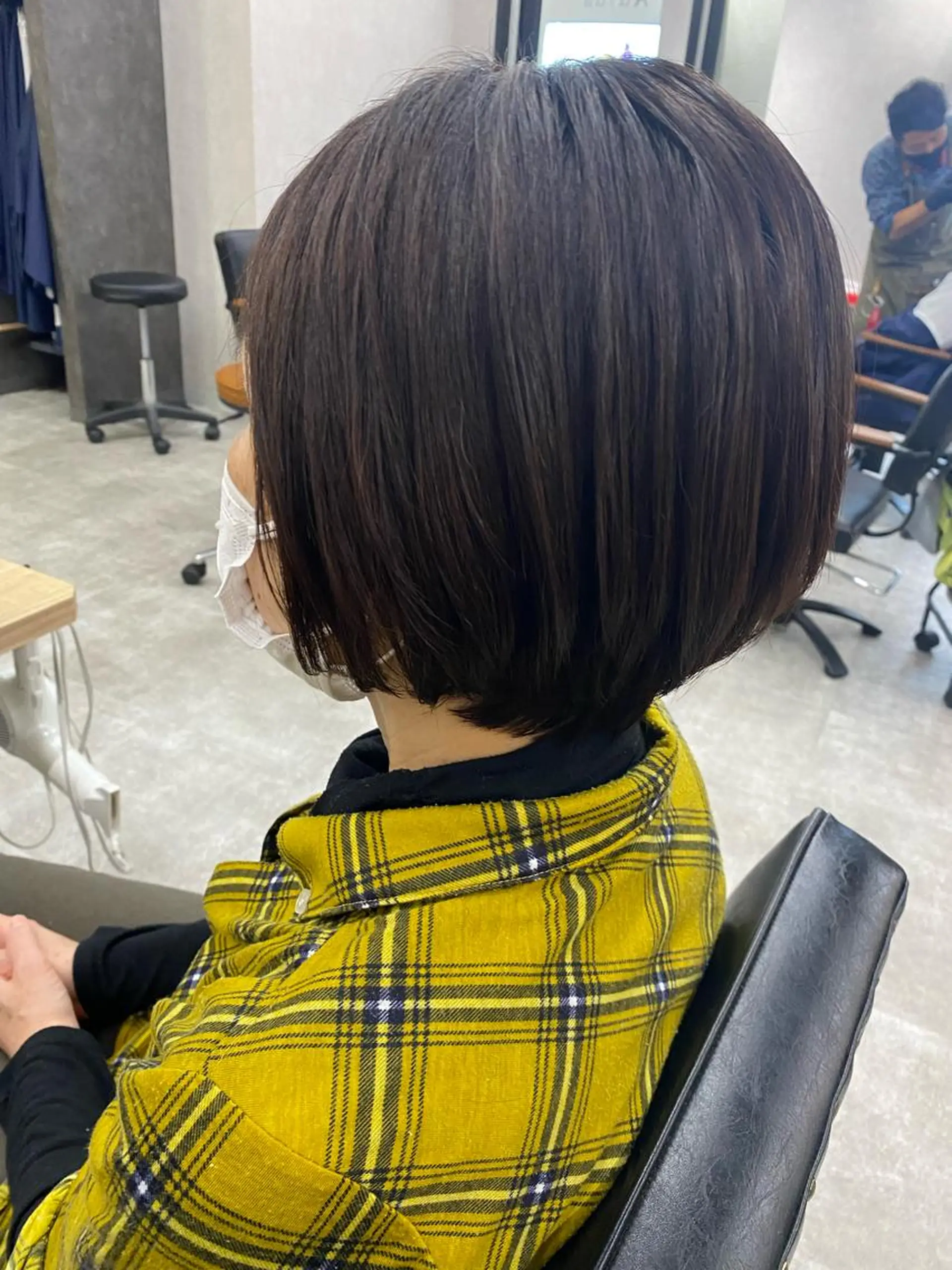 ショート カラー 髪質改善 tetote天王寺店所属・SHOTA 大人ショートのヘアスタイル