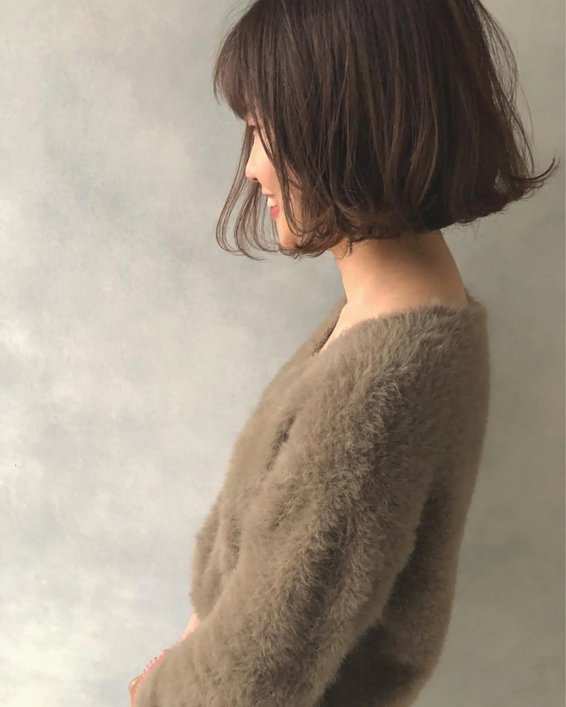 ミディアム 外国人風カラー ハイライト 小澤大輔 YOLO hairのヘアスタイル