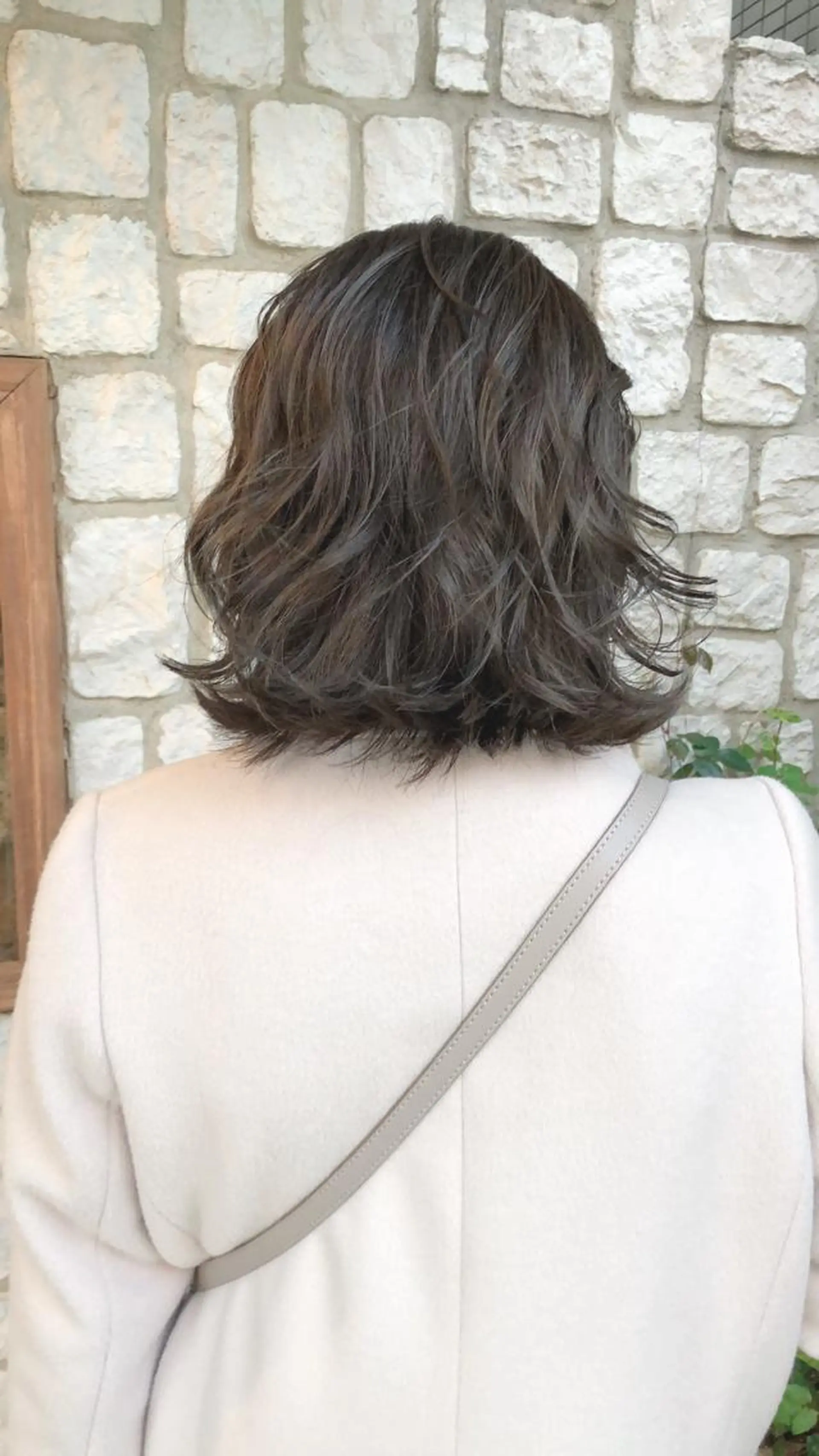 ミディアム カラー ヘアアレンジ ベージュカラー ブルーカラー ブルージュ カット ヘアカラー トリートメント OAK  兵庫所属・OAK 兵庫のヘアスタイル