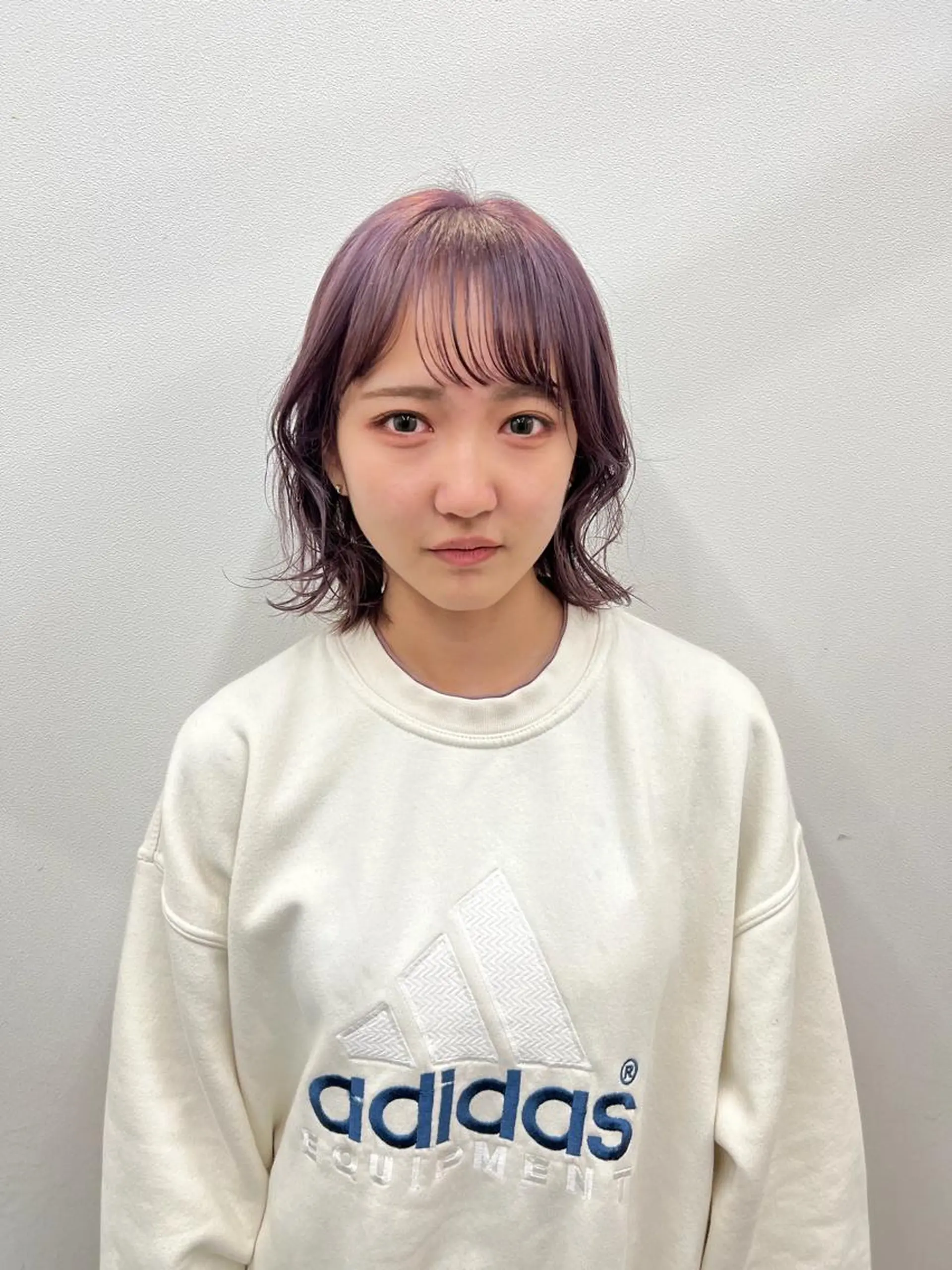 ミディアム ヘアカラー 青木 芽生のヘアスタイル