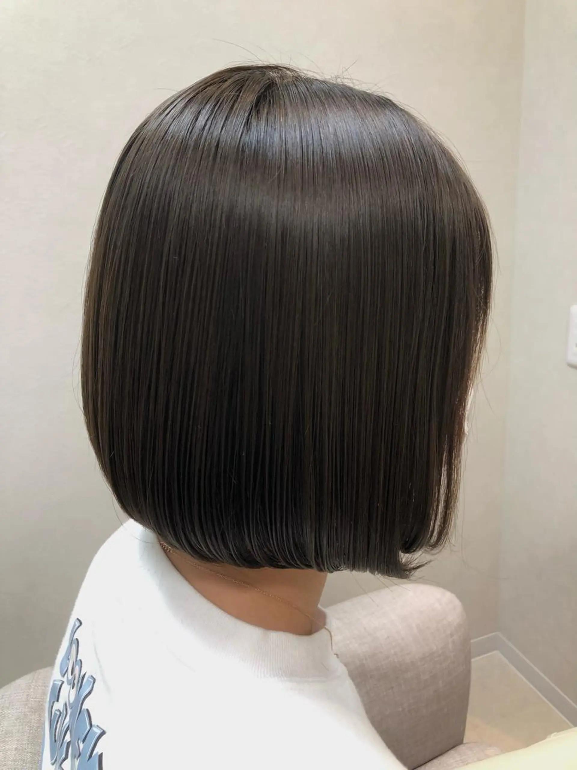 ショート ボブ カット ショート/白髪ぼかし 君和田若菜のヘアスタイル