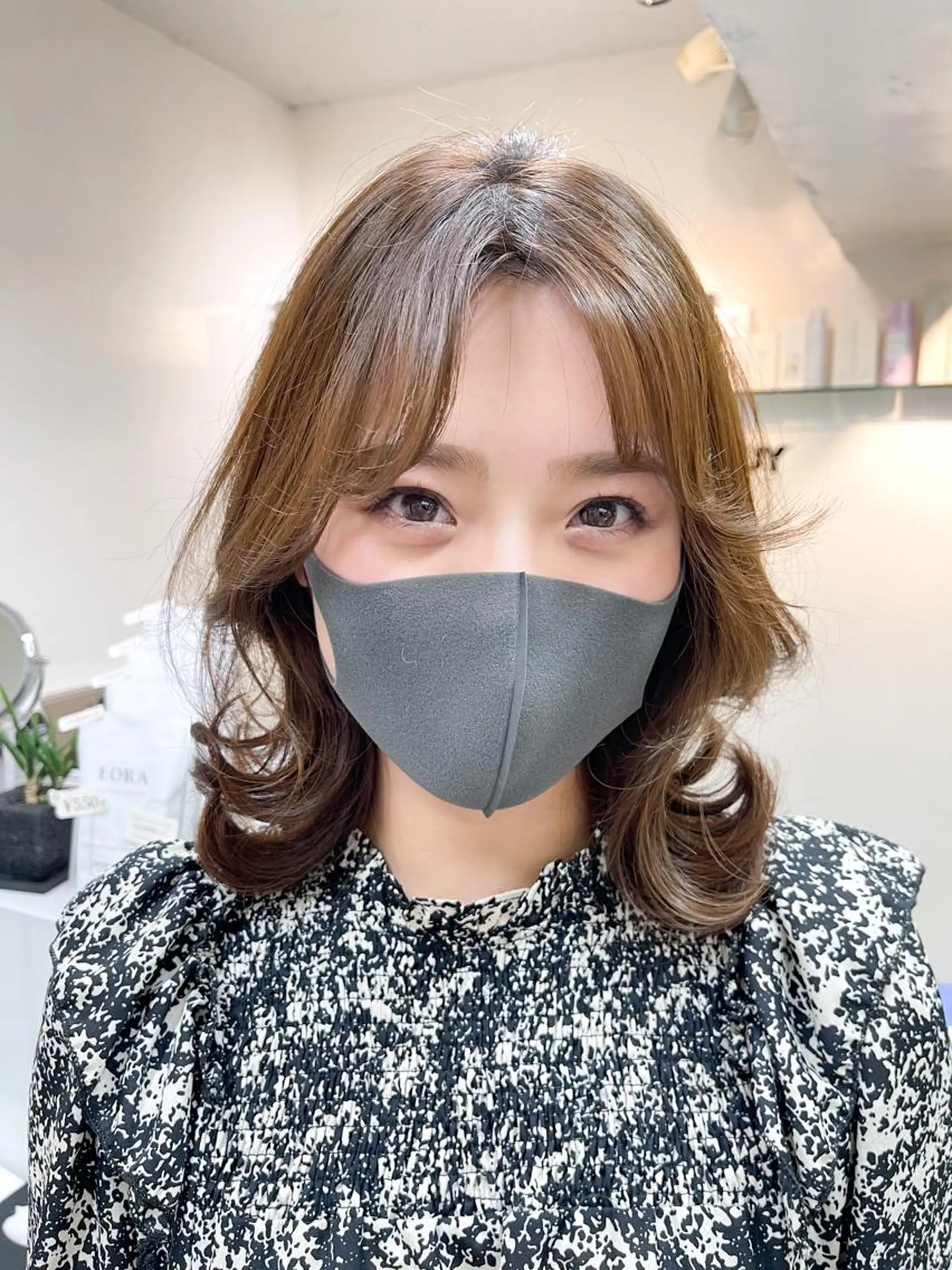 ミディアム メンズ特化 刈り上げない/金井のヘアスタイル