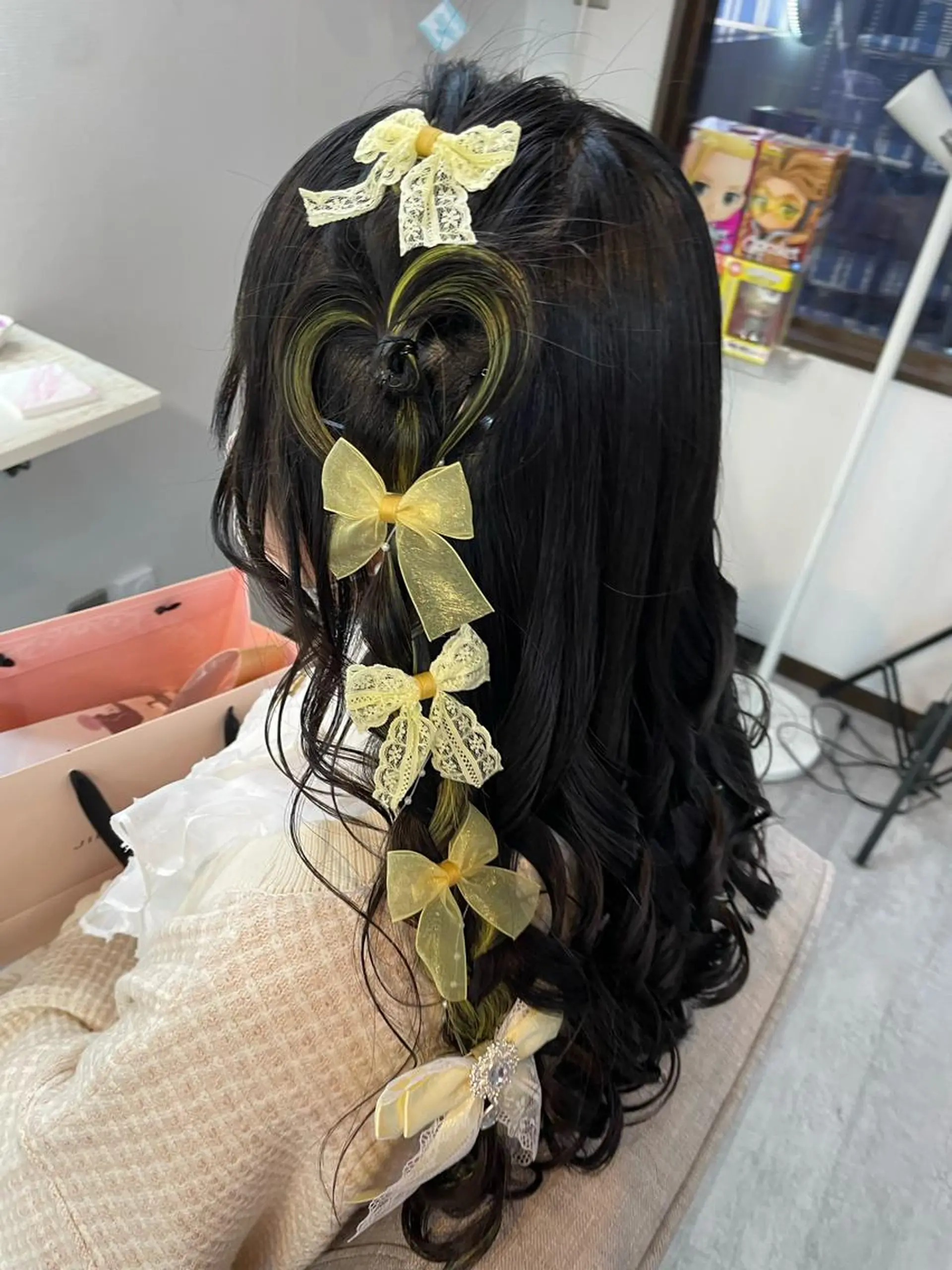 ヘアアレンジ オノ アカネのヘアスタイル
