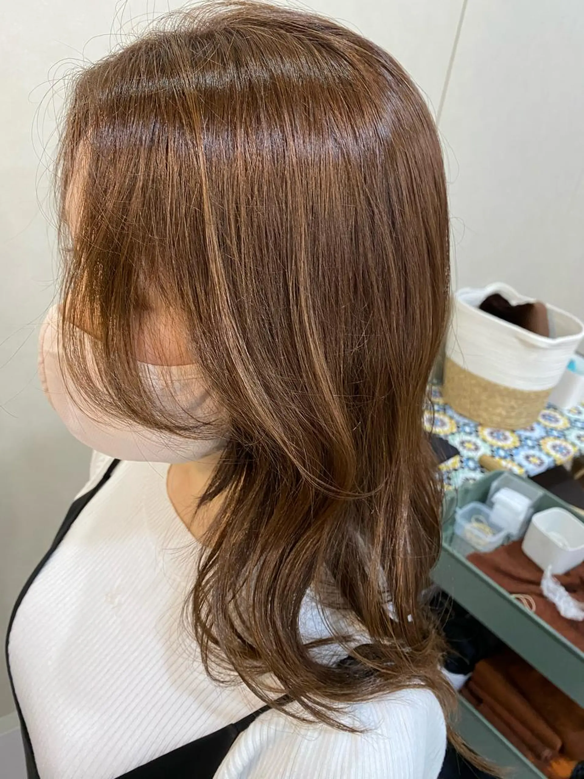 ロング 大久保 愛のヘアスタイル