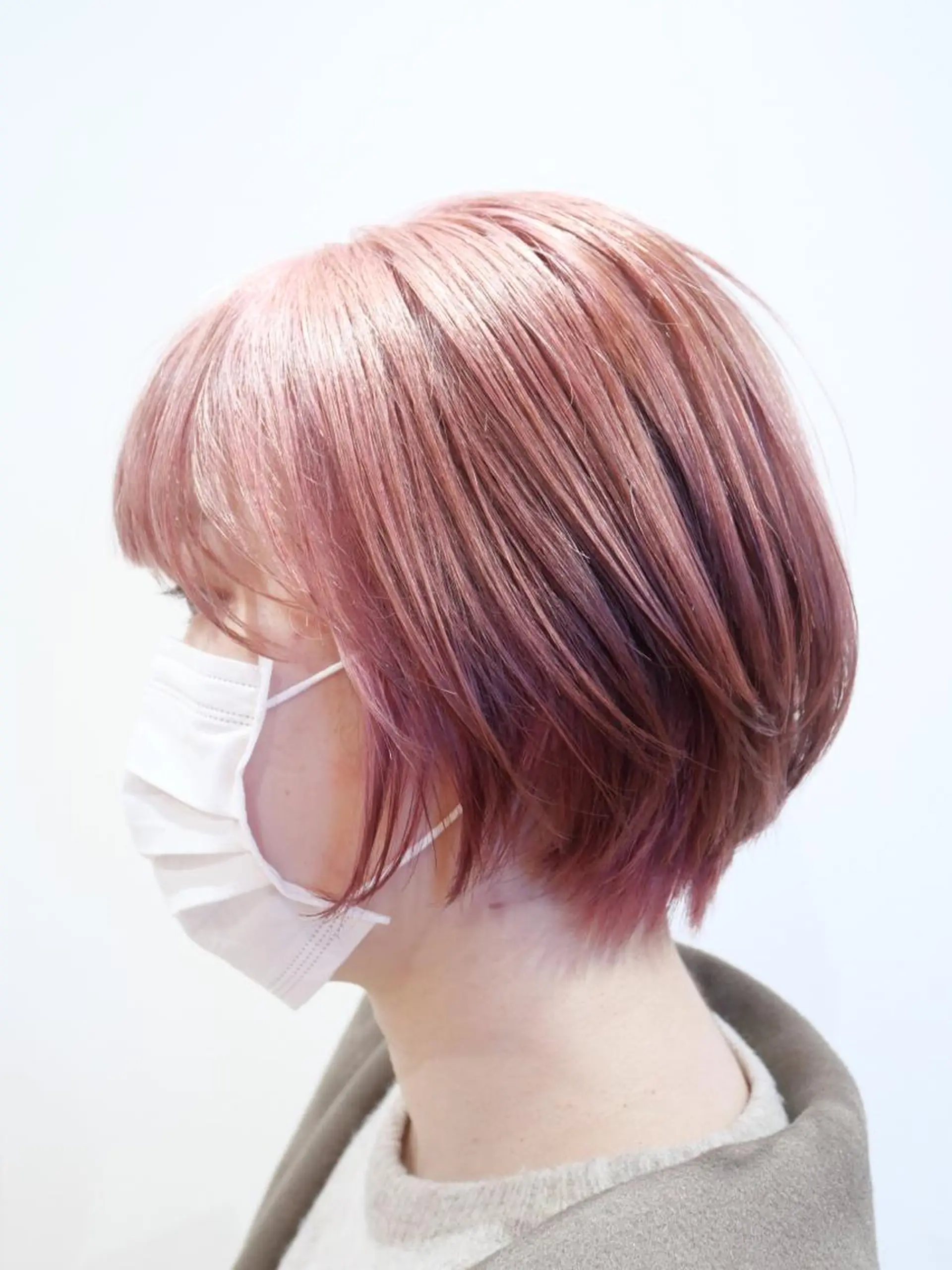 ショート カット ヘアカラー トリートメント neon  hair亀戸店所属・🌈neonhair 透明感✨カラー🌈のヘアスタイル