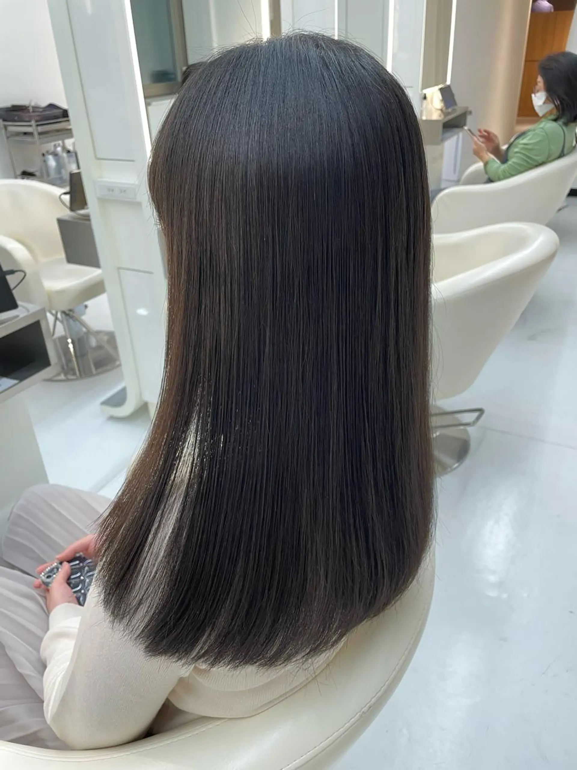 ロング 縮毛矯正 💈髪質改善メニュー 佐藤 萌💈のヘアスタイル