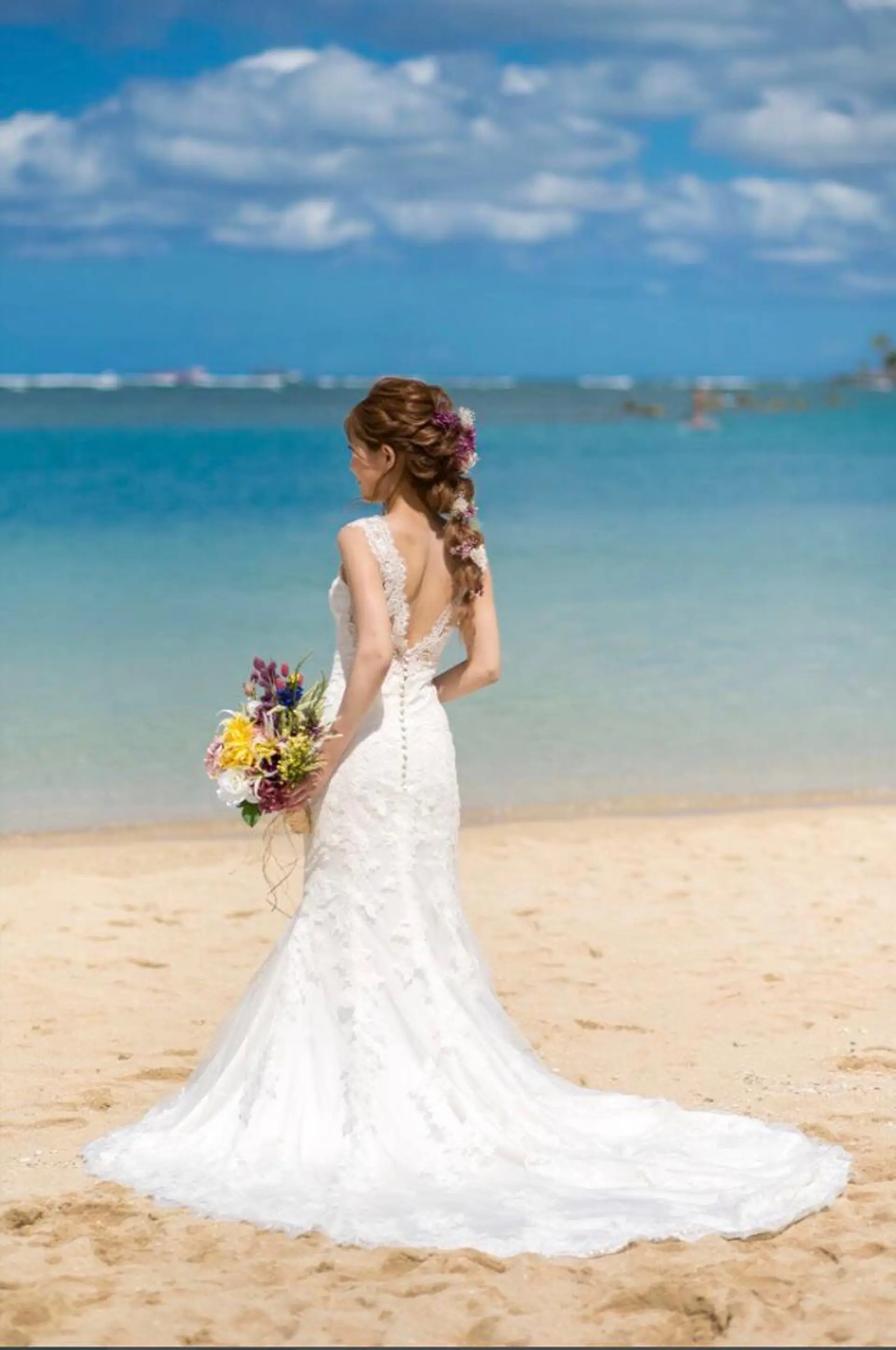 ロング ヘアアレンジ 結婚式・ブライダル 《カメレオン》 西田美輝のその他イメージ
