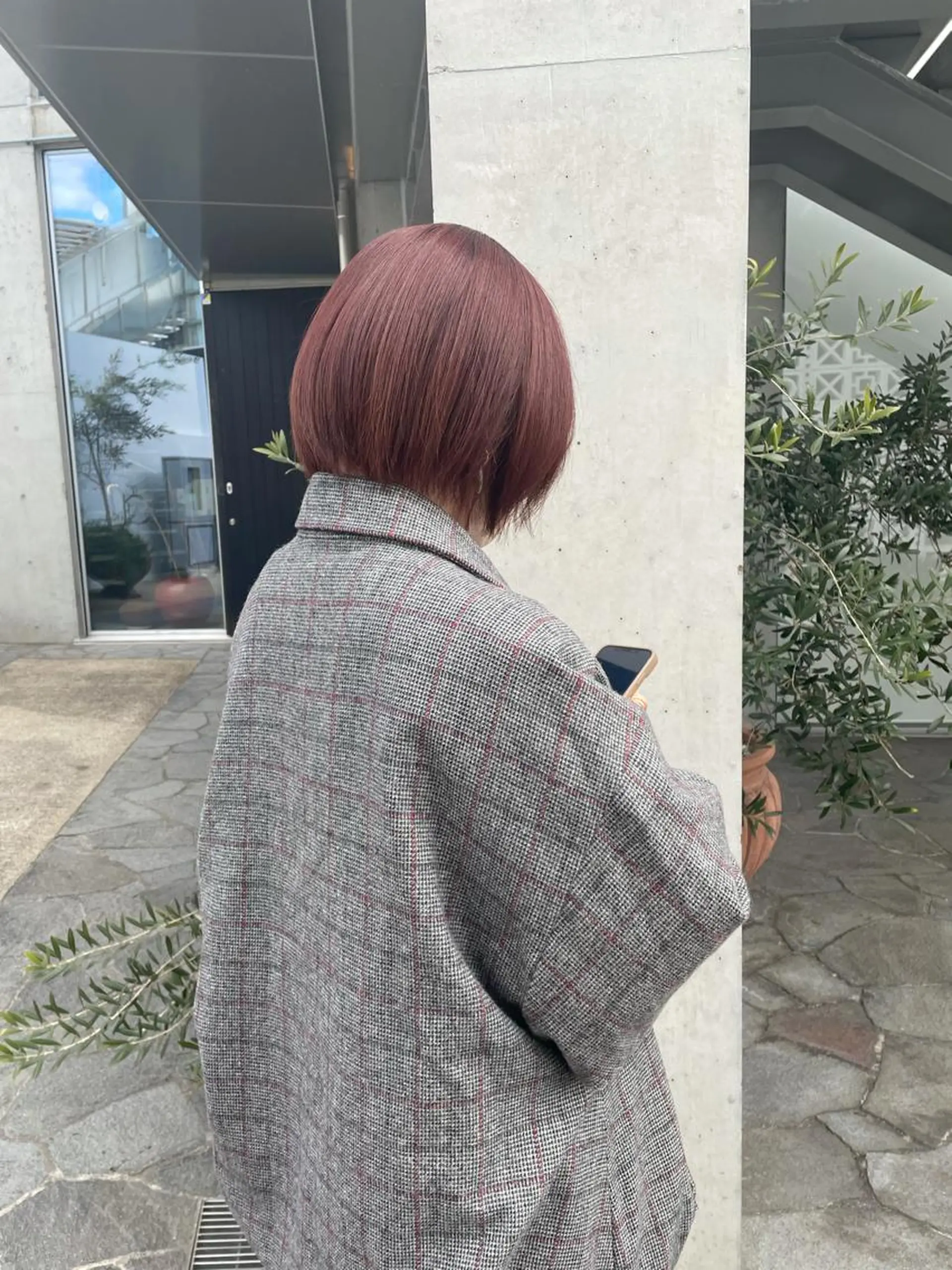 ショート ケアカラー ヘアカラー レイヤーカット🎀 kanaのヘアスタイル