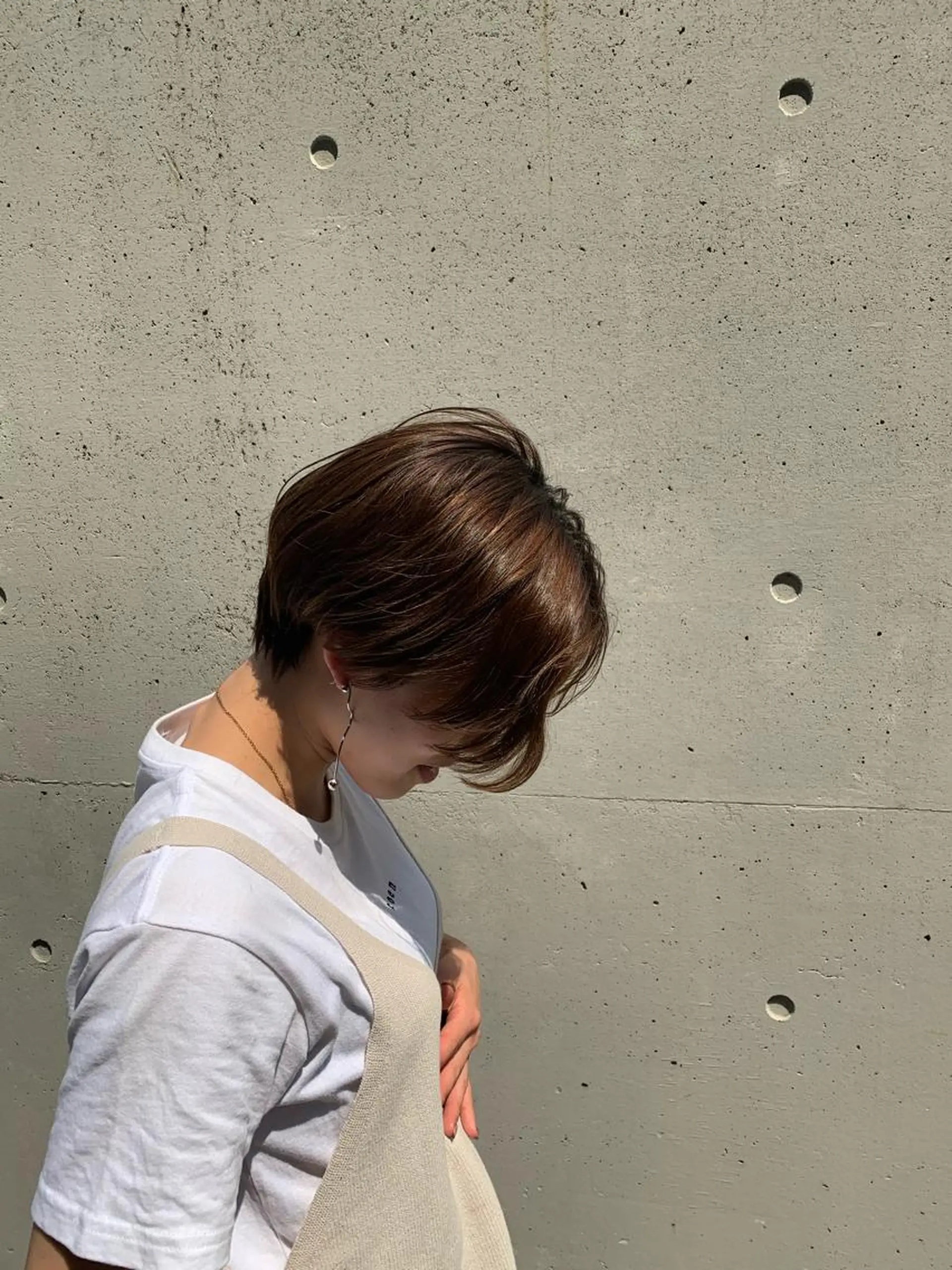 ショート 中津/柔らかカラー/ ナガオ イズミのヘアスタイル