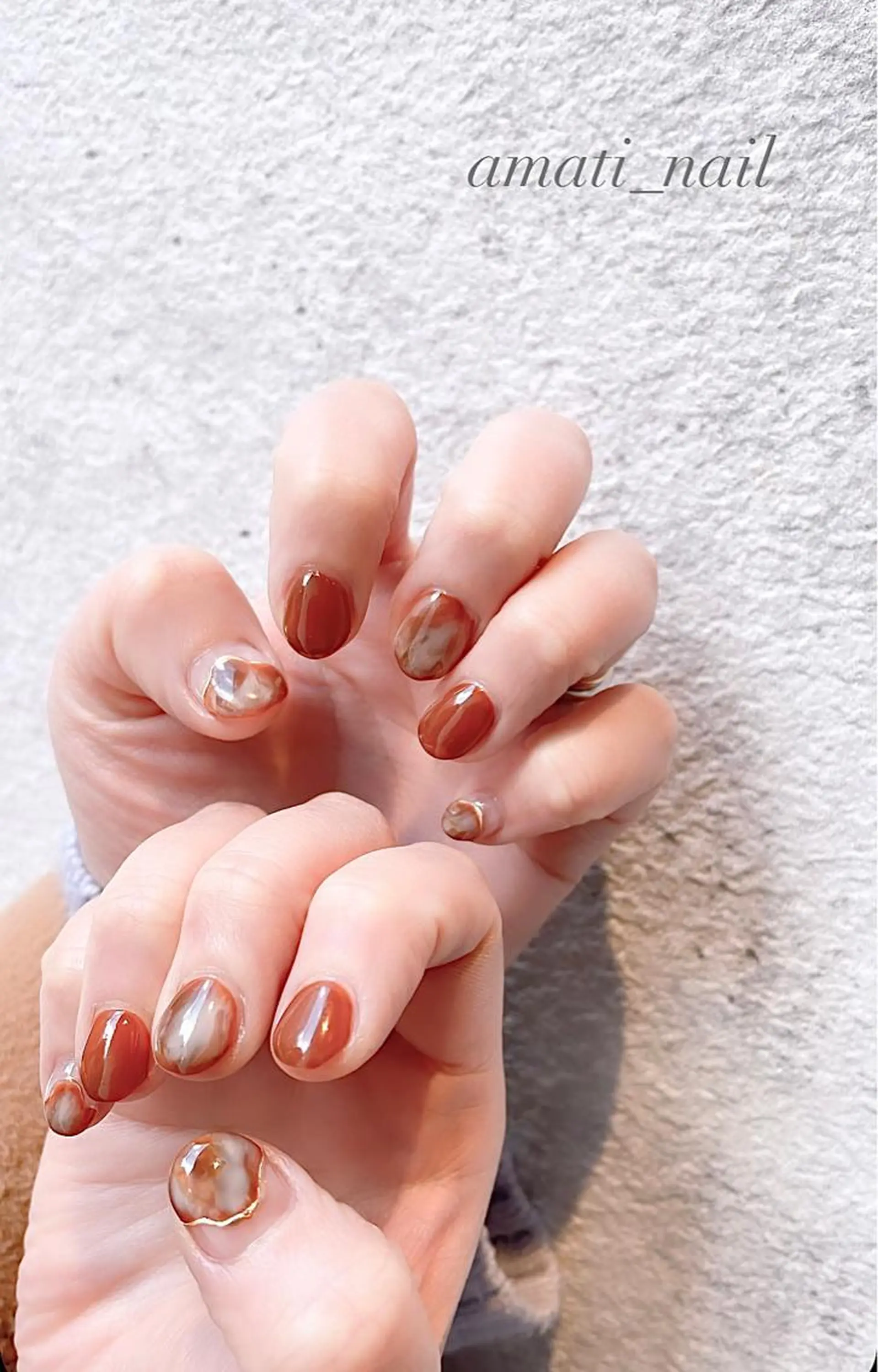 ネイル アニマル柄 マグネットネイル ミラーネイル ニュアンスネイル ワンカラーネイル ハンドネイル amati_nail TAKAKOのネイルデザイン