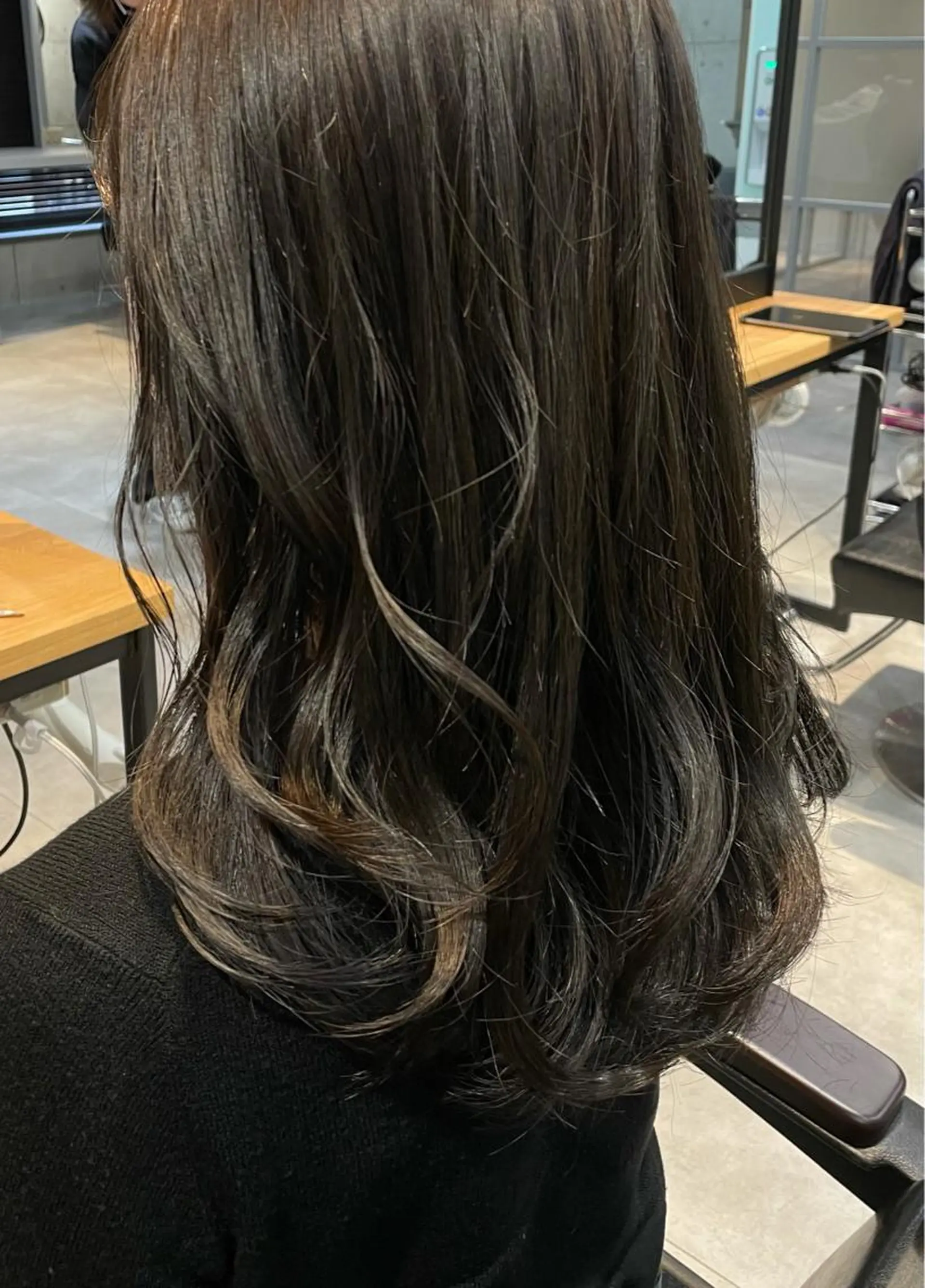 セミロング カラー アッシュ ブルーカラー ブルーアッシュ 😎newi池袋😎 ミタショウタのヘアスタイル
