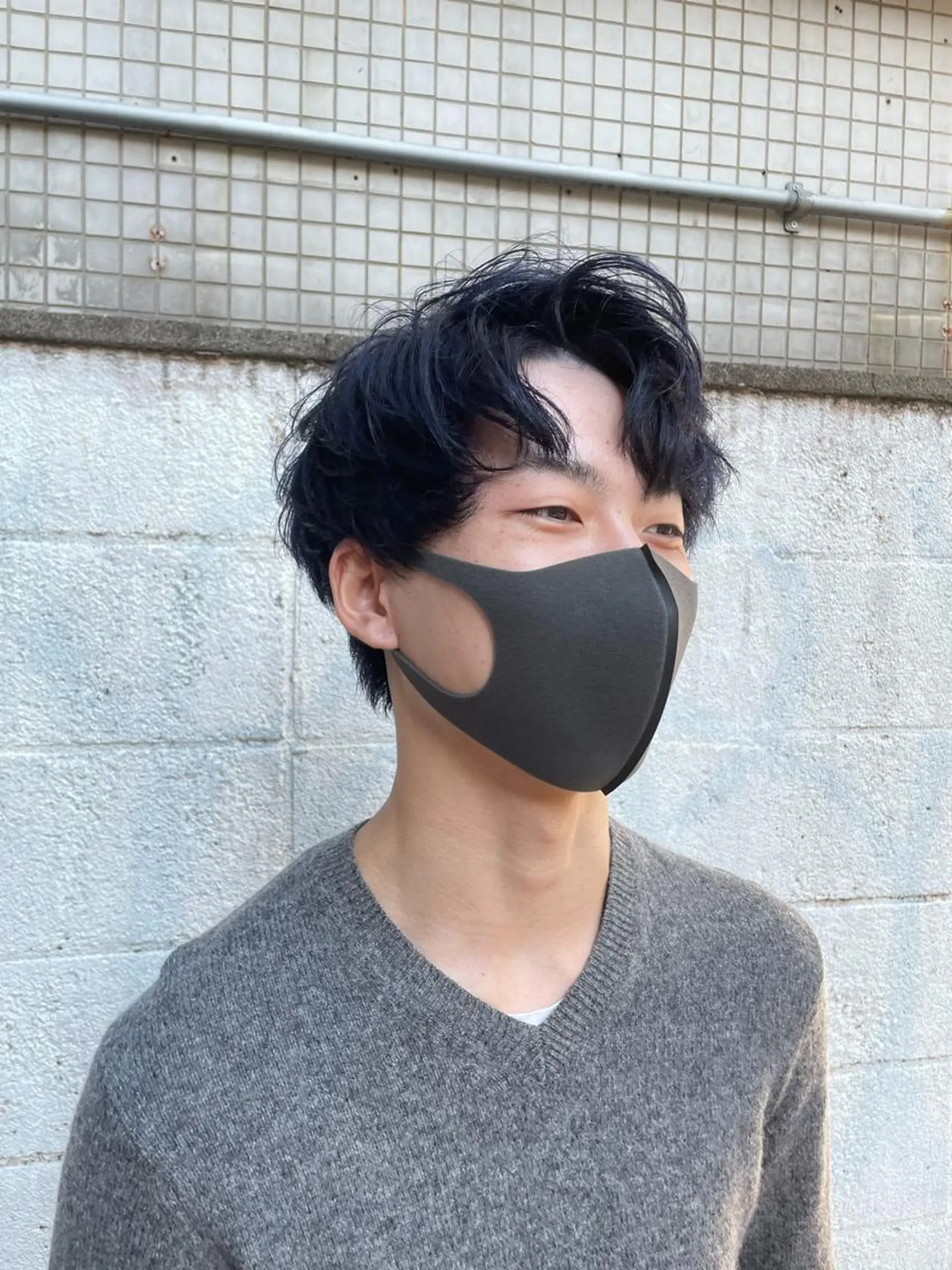 ミディアム 渋谷 ミモザワークス タニグチヨシユキのヘアスタイル