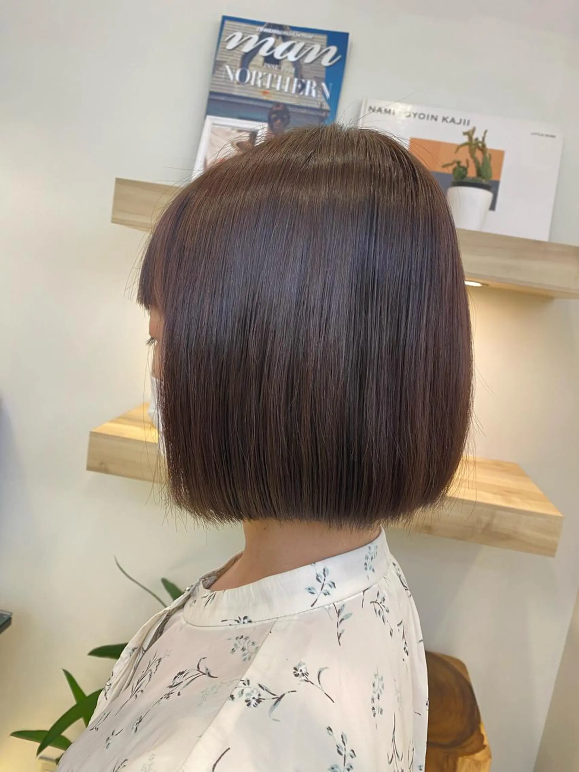 ショート コテ巻き風パーマ✨ かつみのヘアスタイル