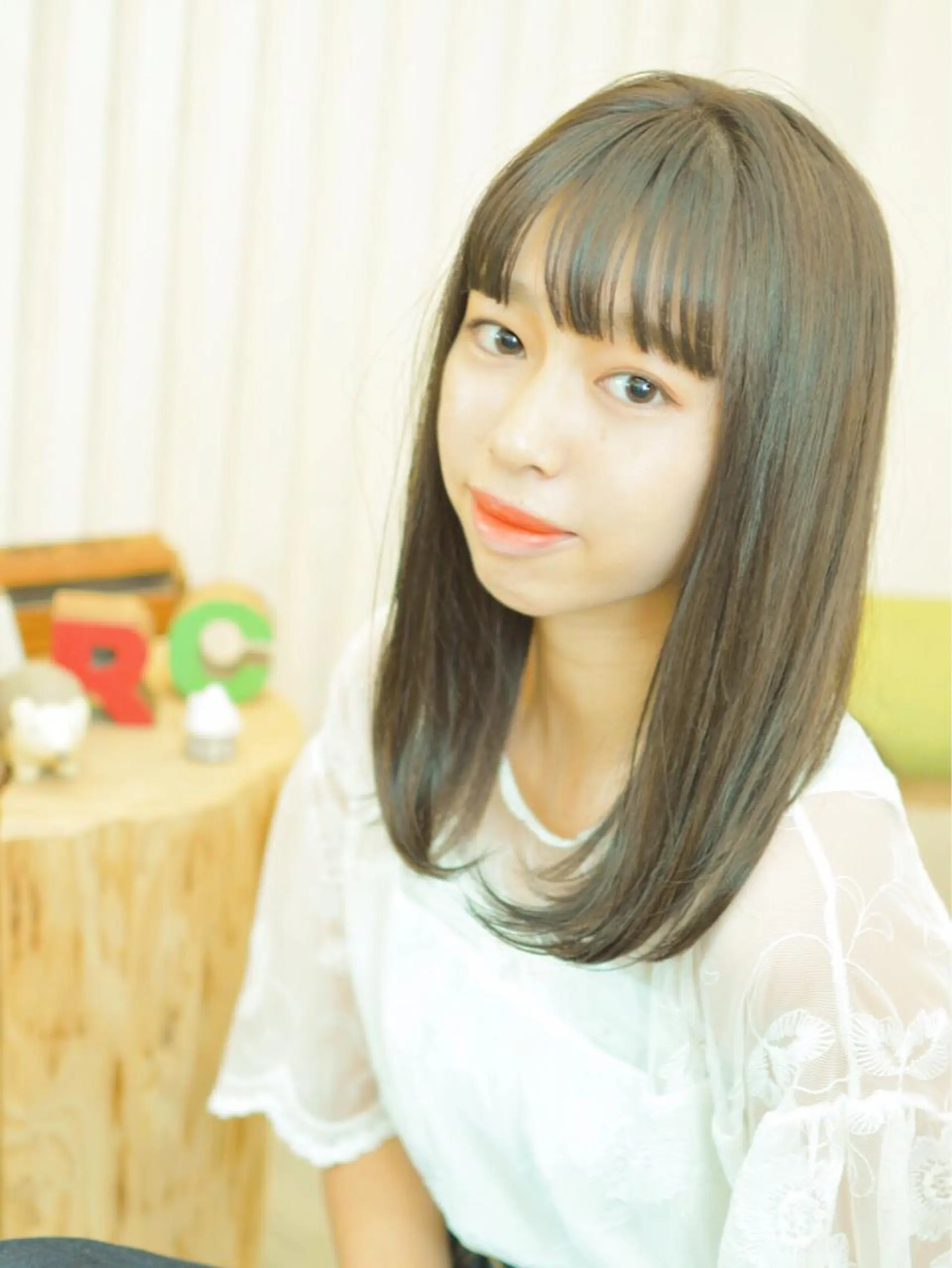ロング mu-kicii 三鷹店所属・撮影モデル募集中☆ オグリヤスエのヘアスタイル