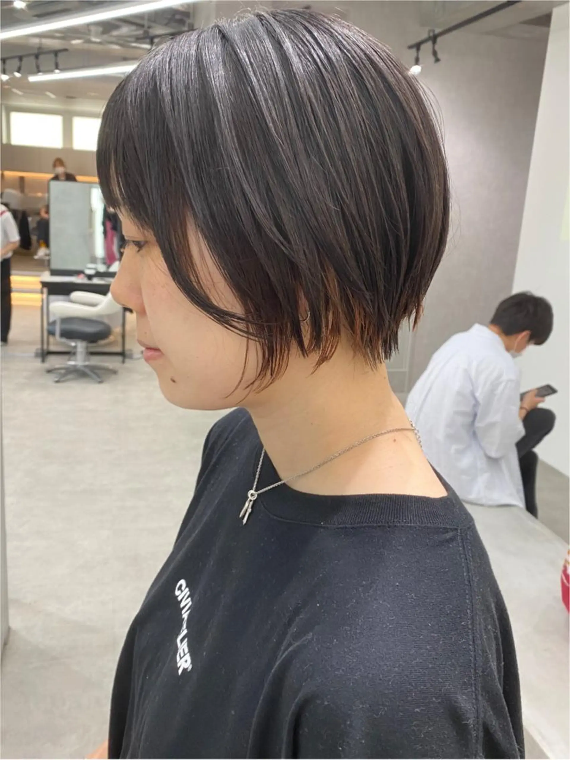 ショート カラー 似合わせ/髪質改善/ ハイトーン/増田芳樹のヘアスタイル
