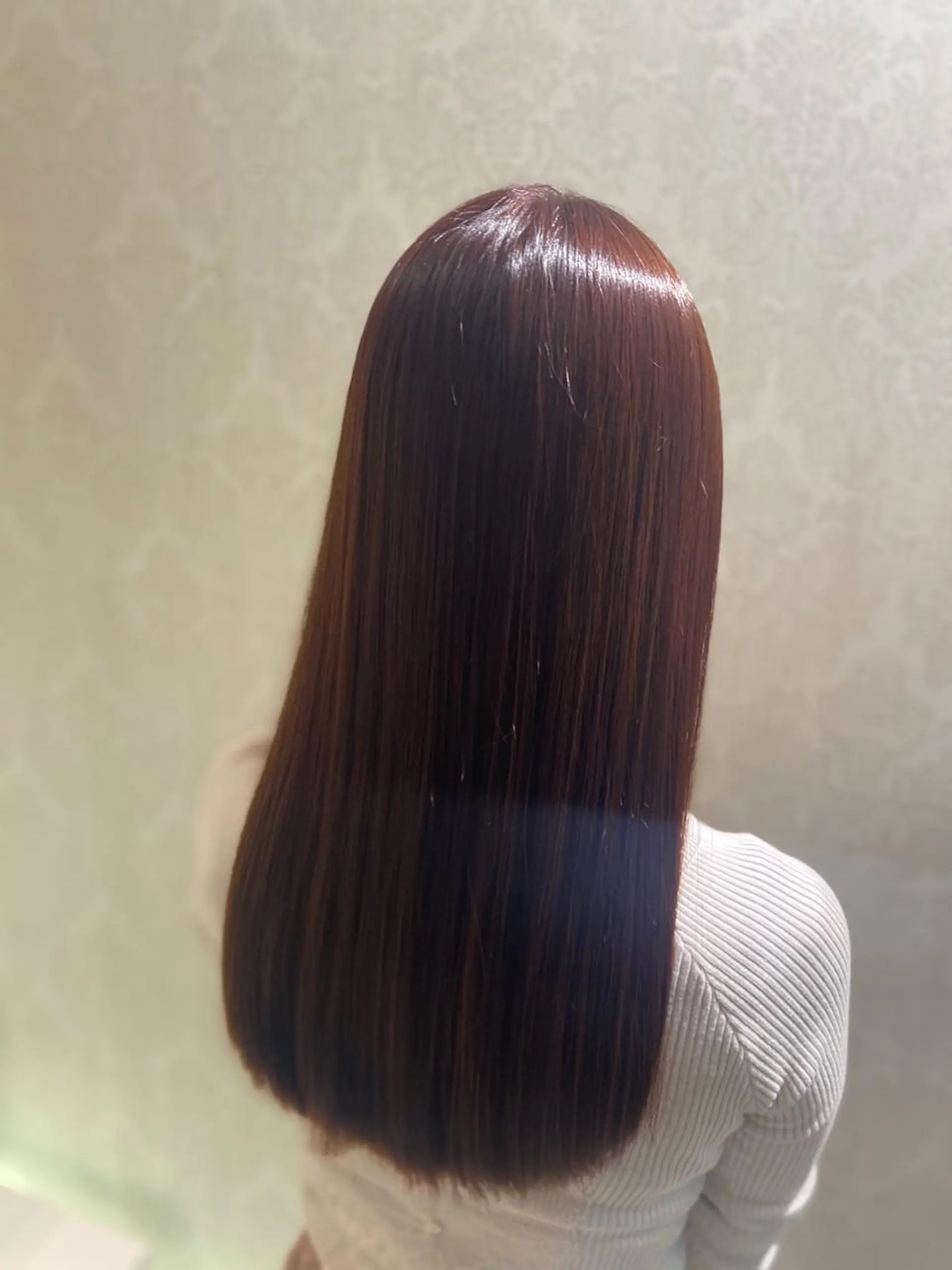 ロング カット diar 大石 彩織のヘアスタイル