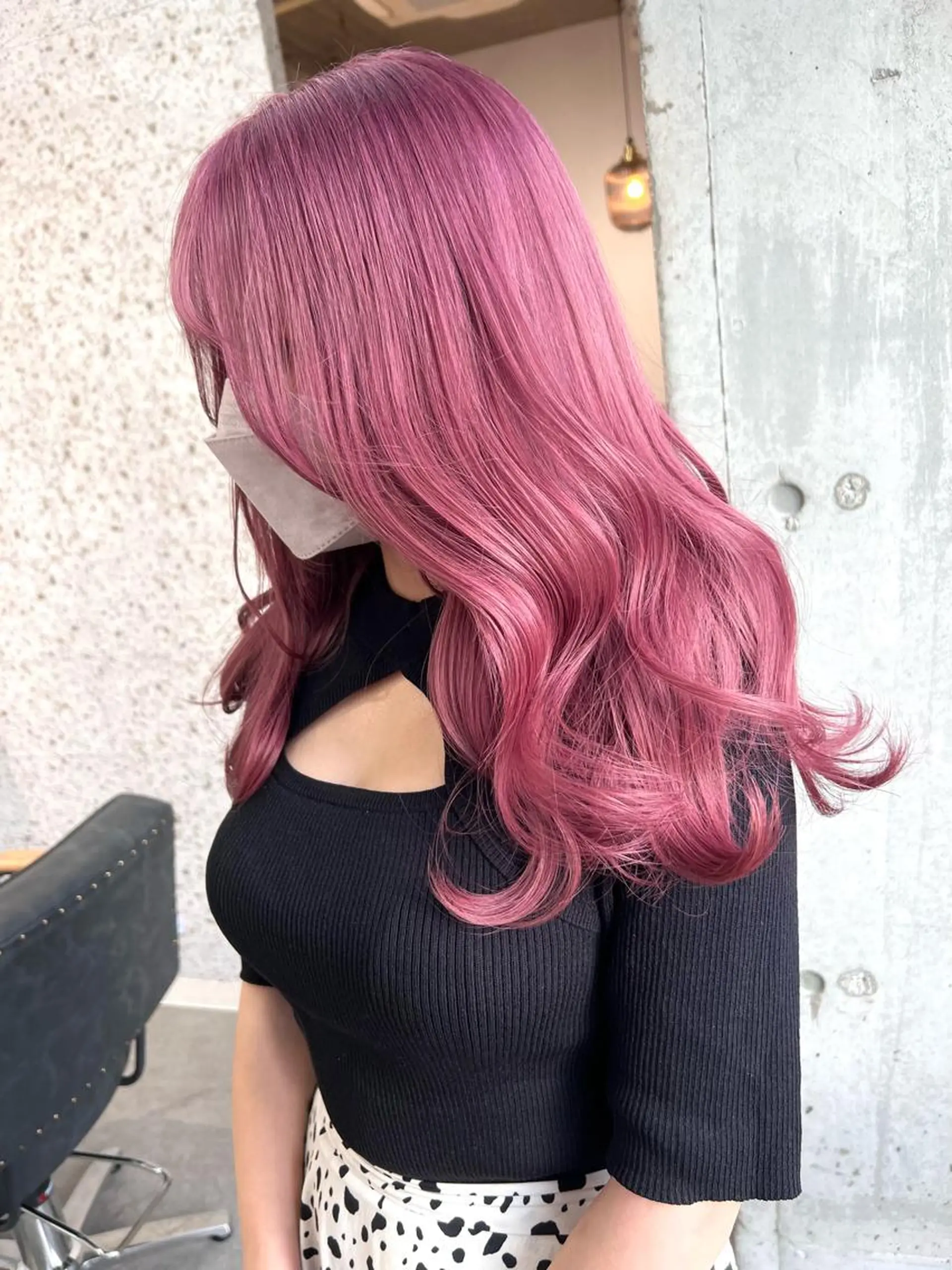 ロング カラー ハイトーンカラー ピンクカラー ヘアカラー Ayaka🩰🎀 ガーリー/暖色♡のヘアスタイル