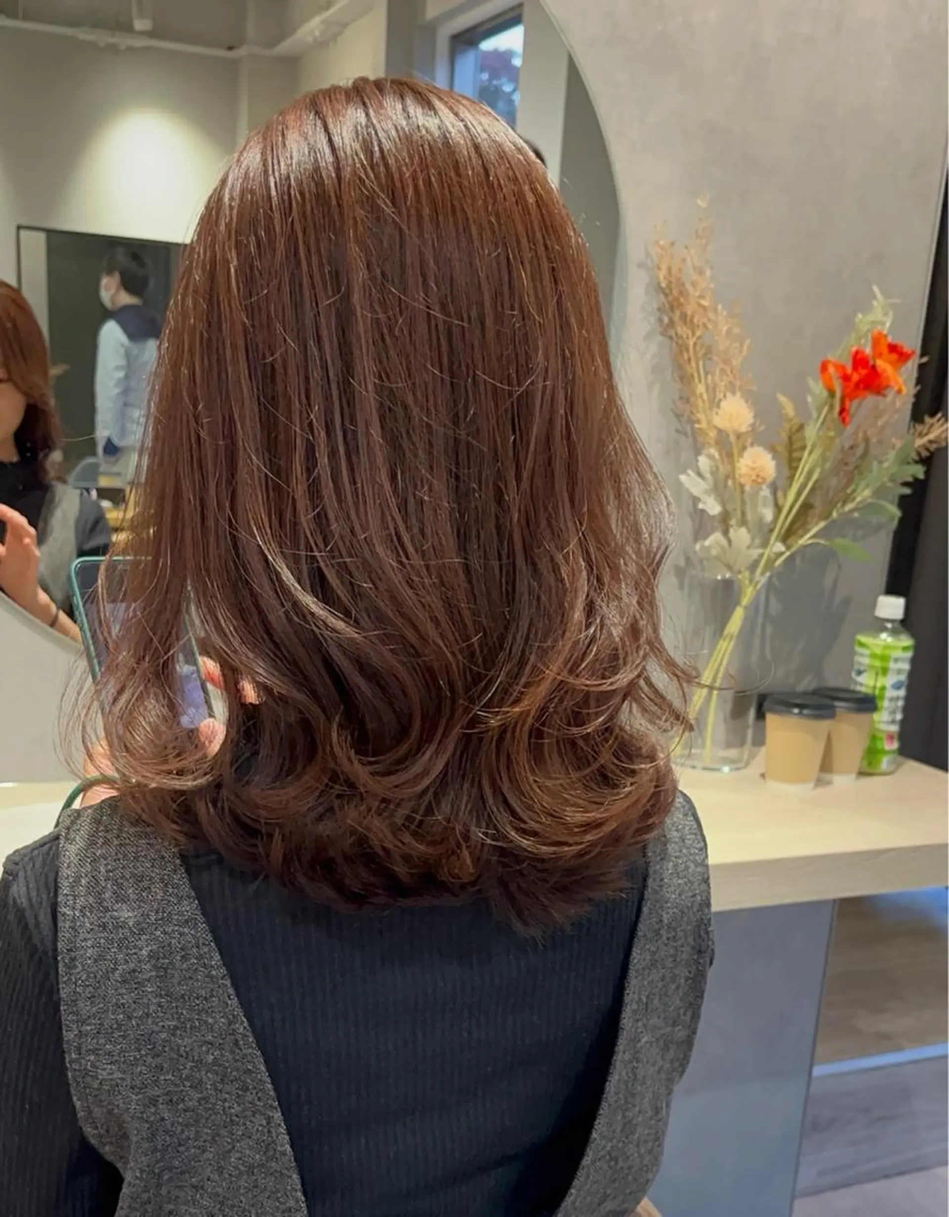ミディアム カット ヘアカラー トリートメント ヘッドスパ 佐藤優太朗 似合わせ/髪質改善のヘアスタイル