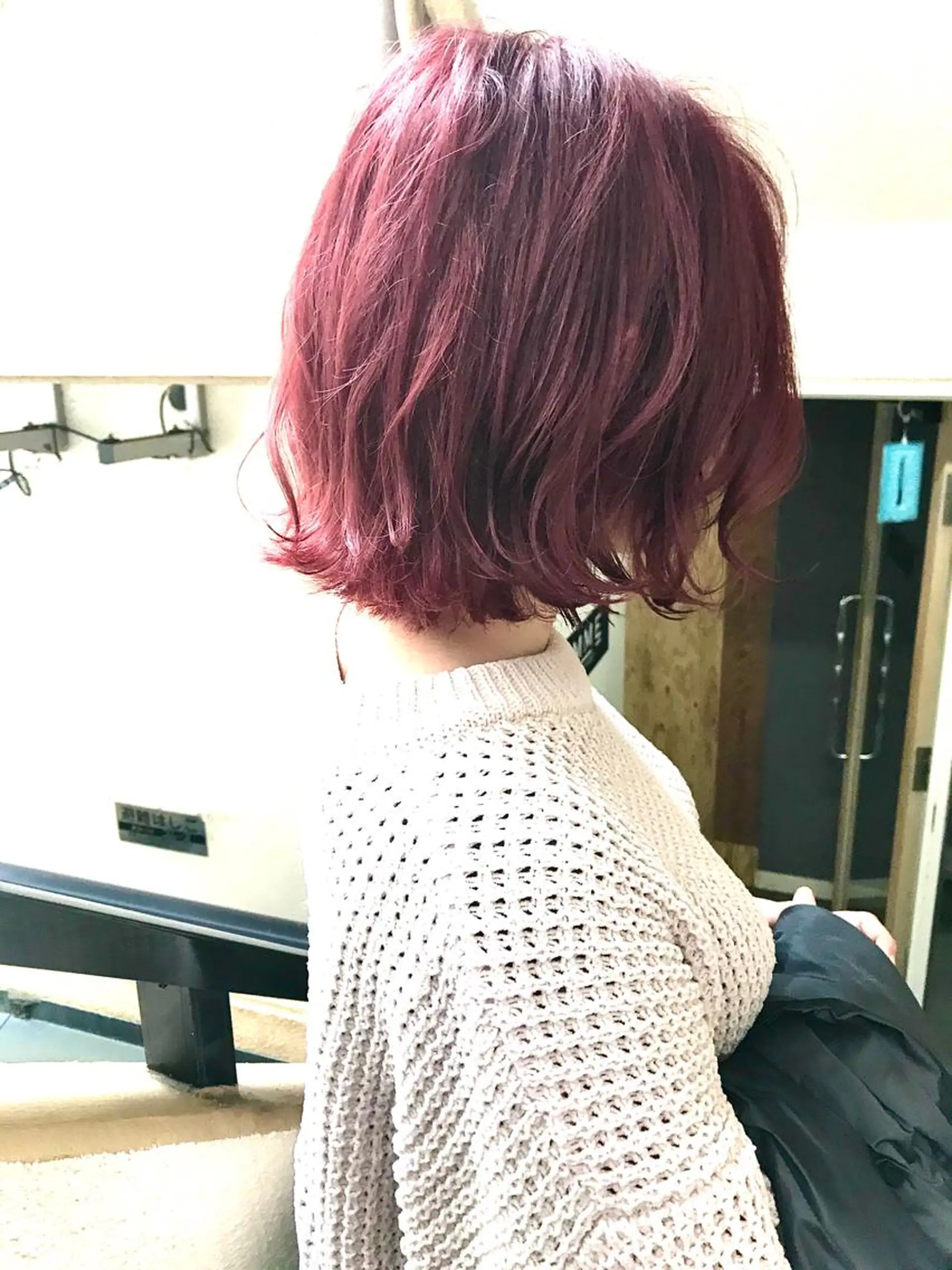 ミディアム カラー ヘアカラー トリートメント 💎髪質改善💎 デザイナーshinのヘアスタイル