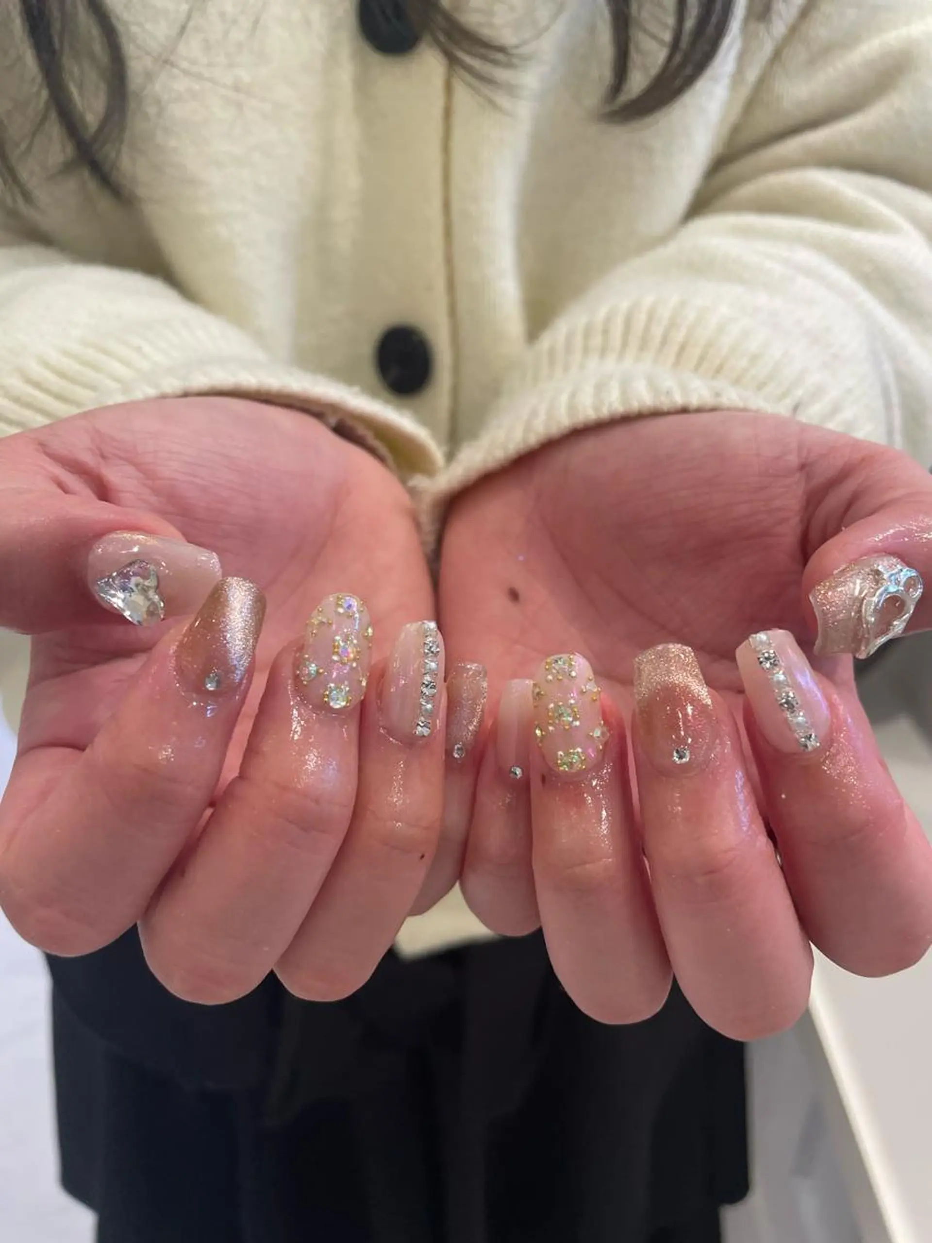 ネイル 束感まつ毛/ネイル/ LED♥KIRARAのマツエク・マツパデザイン