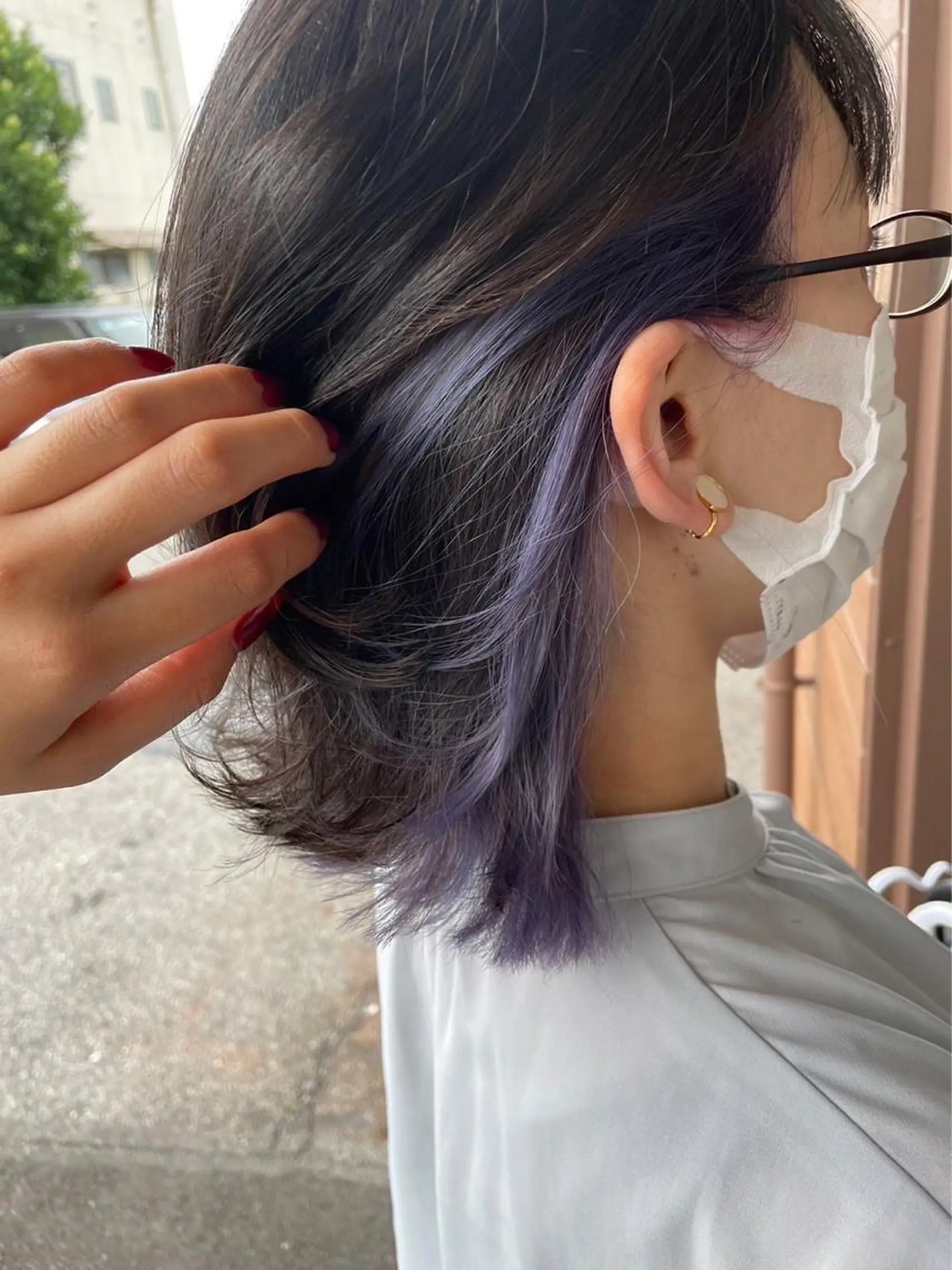 セミロング 小島 陽成のヘアスタイル