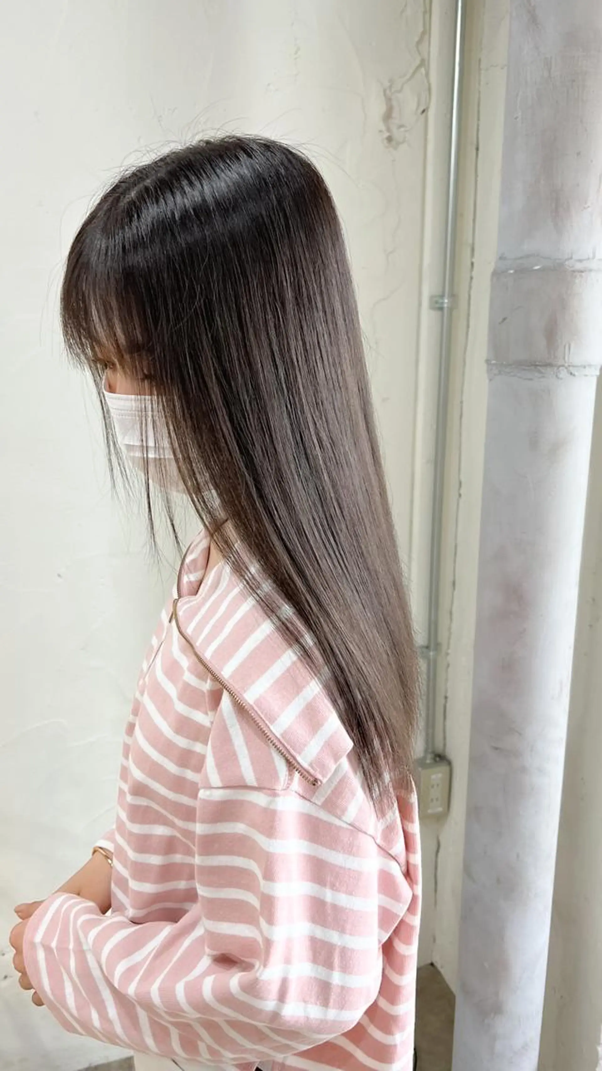 カラー ヘアカラー ✨ブリーチなし透明感 カラー✨松村 潤のヘアスタイル