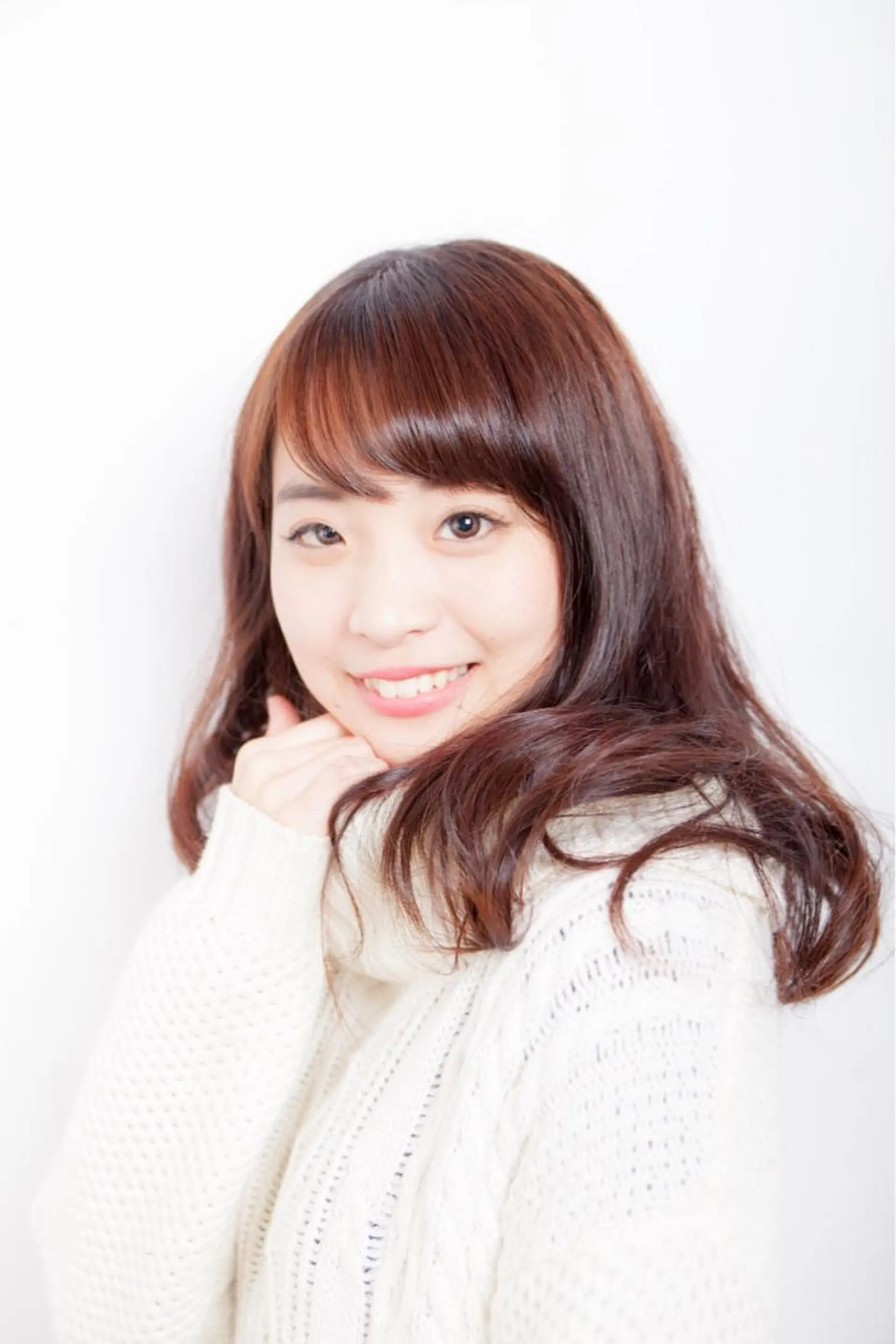 ロング カラー パーマ カット ヘアセット 山野井 誠のヘアスタイル